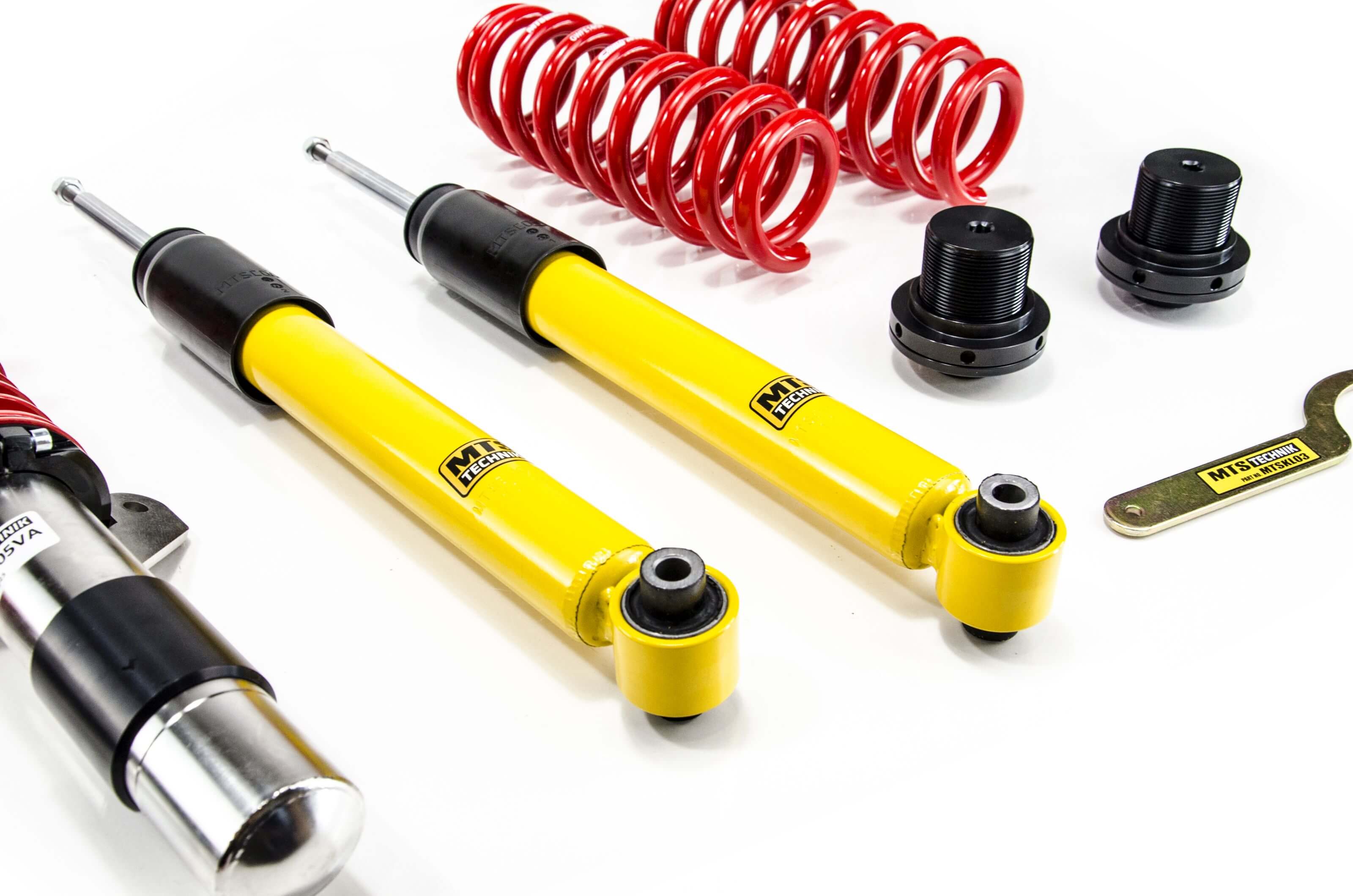 Combinés Filetés MTS Technik BMW Série 3 (F34) — Finition Inox — vue 4 [Inox]