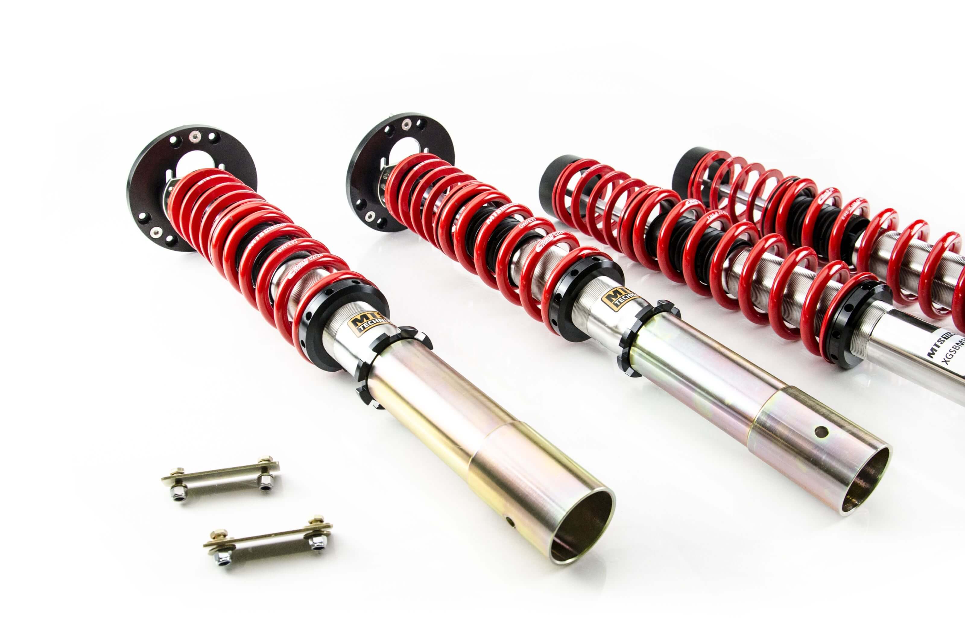 Combinés Filetés MTS Technik BMW Série 7 (E23) — Finition Inox — vue 2 [Inox]