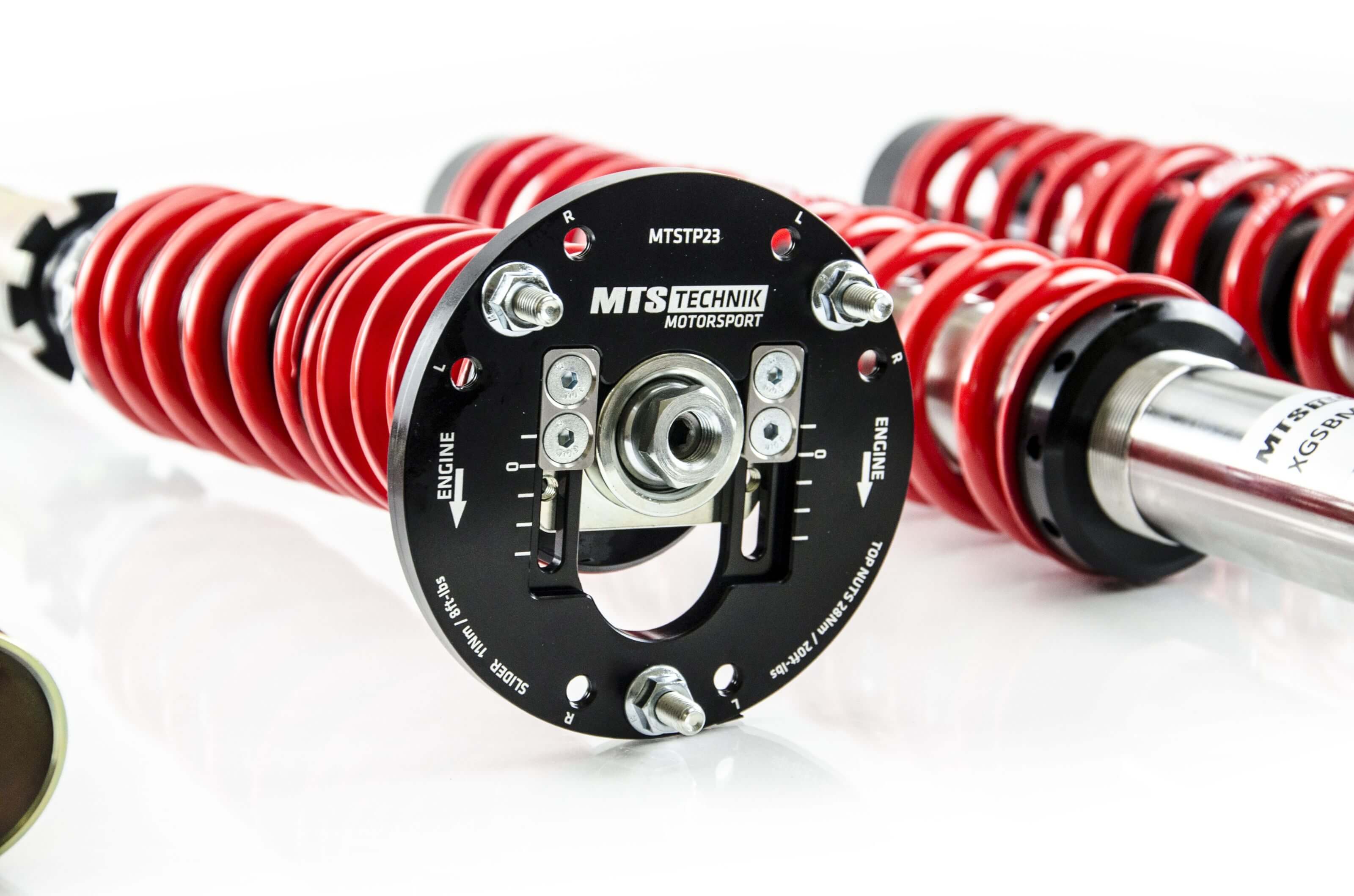 Combinés Filetés MTS Technik BMW Série 7 (E23) — Finition Inox — vue 3 [Inox]