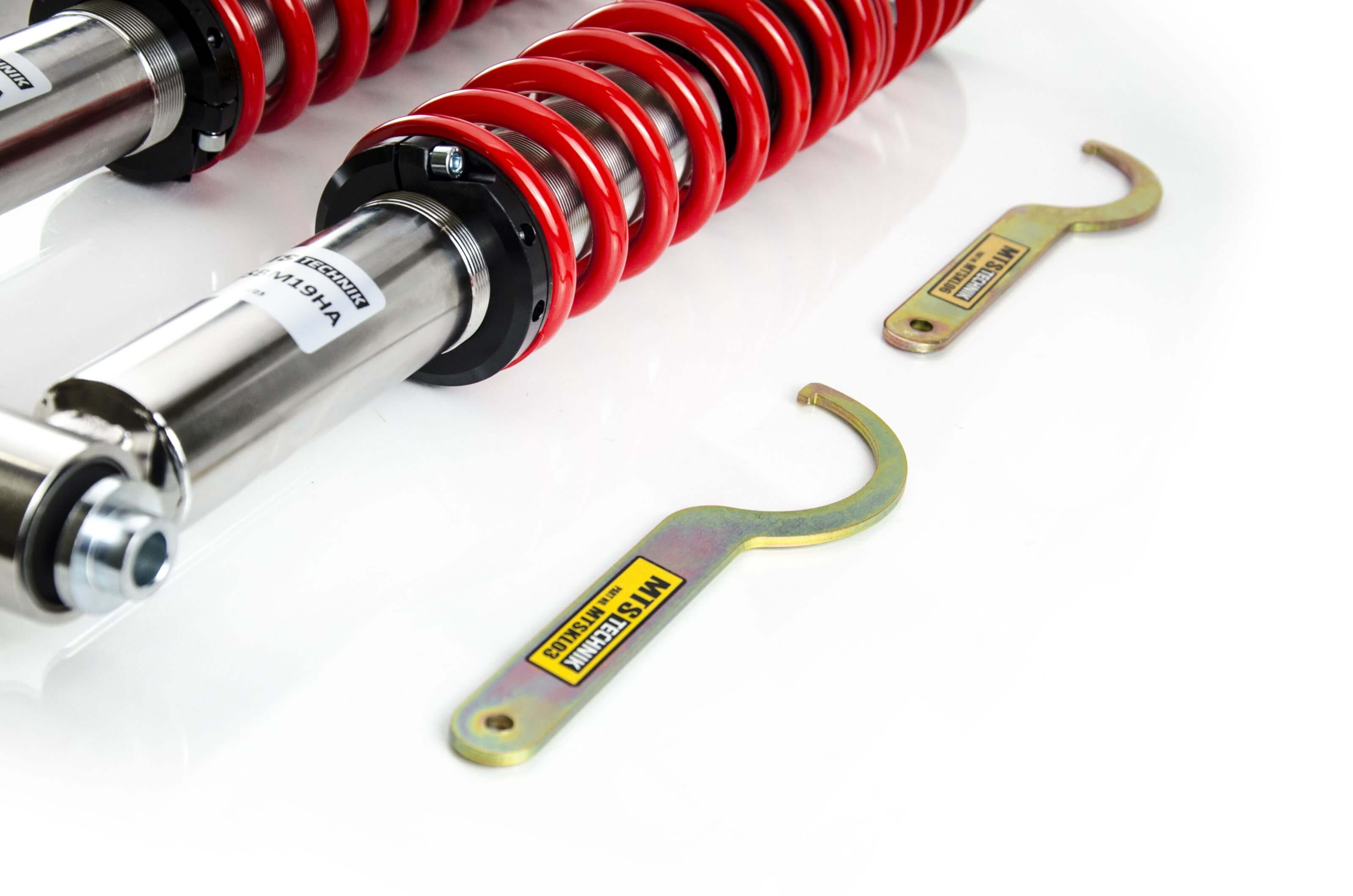 Combinés Filetés MTS Technik BMW Série 7 (E23) — Finition Inox — vue 6 [Inox]