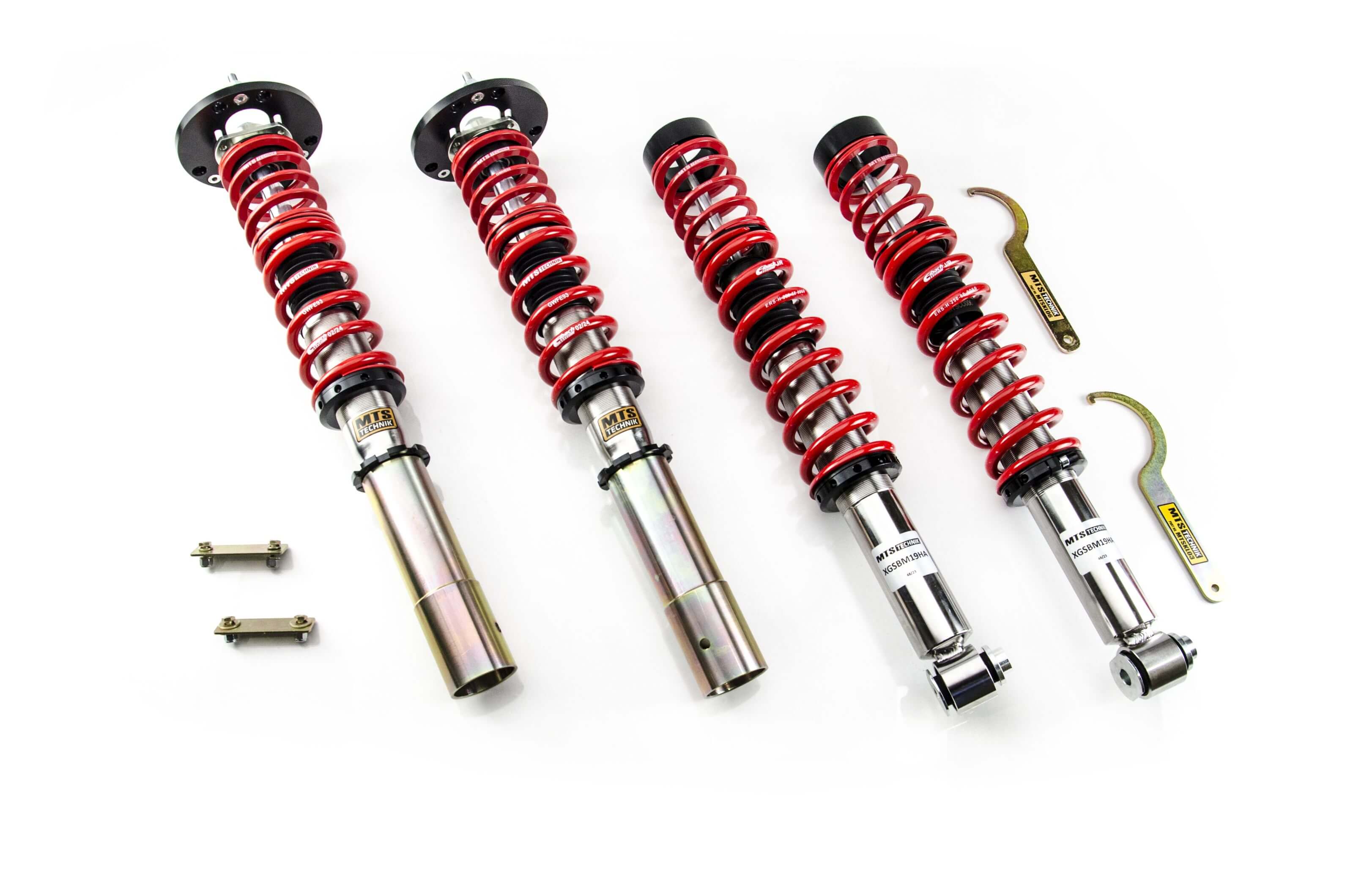 Combinés Filetés MTS Technik BMW Série 7 (E23) — Finition Inox [Inox]
