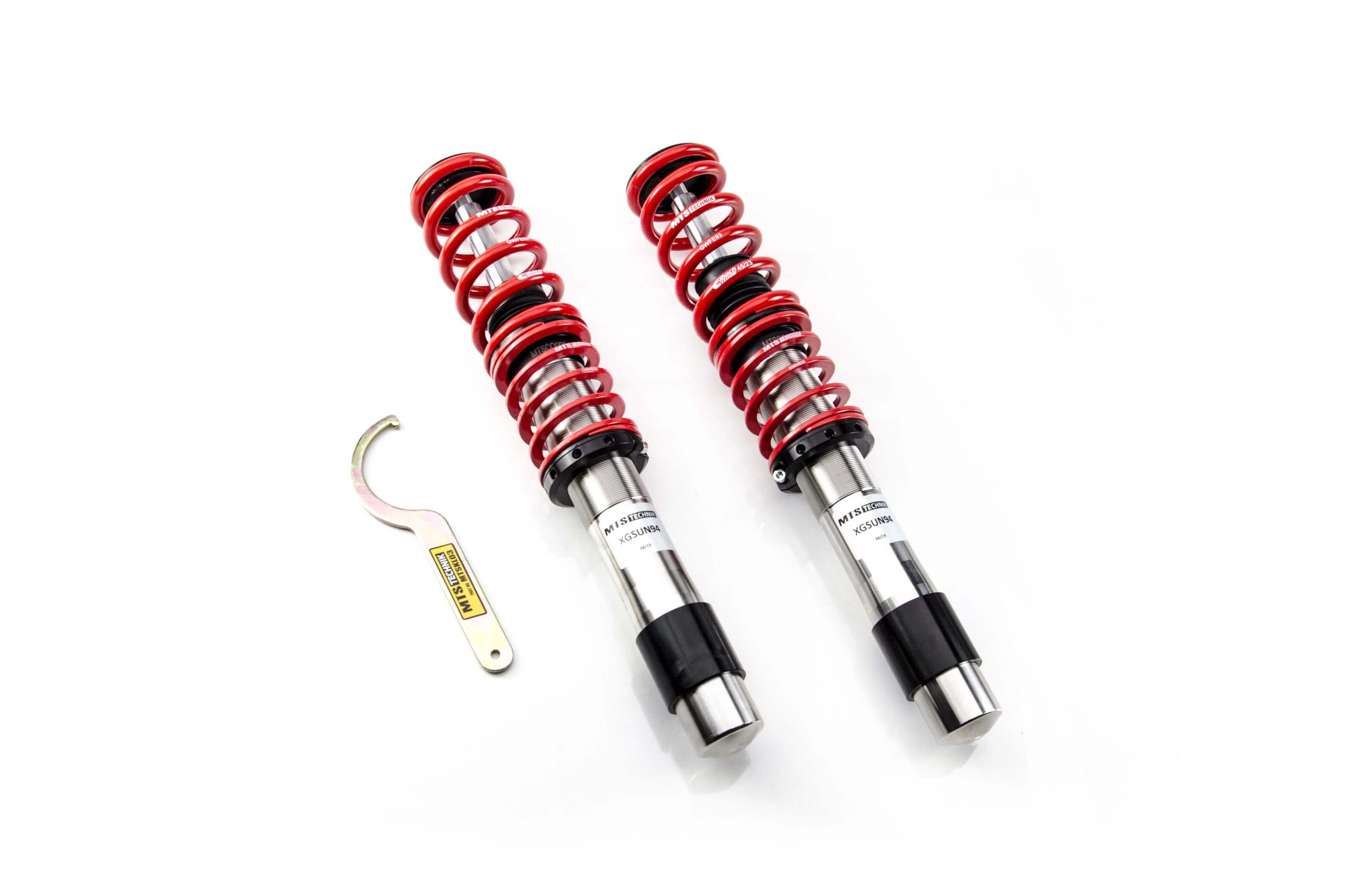 Combinés Filetés MTS Technik BMW Série 5 Touring (E39) — Finition Inox [Inox]