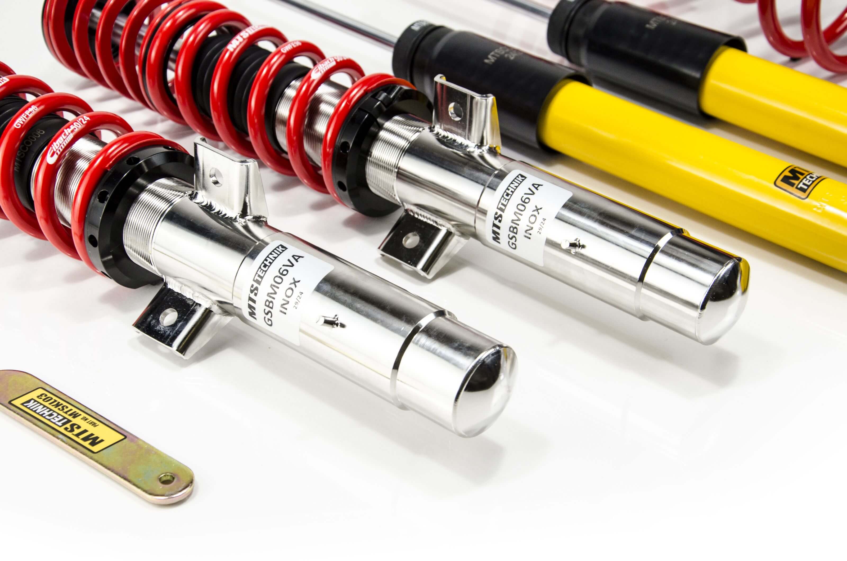 Combinés Filetés MTS Technik BMW Z4 (E86) — Finition Inox — vue 3 [Inox]