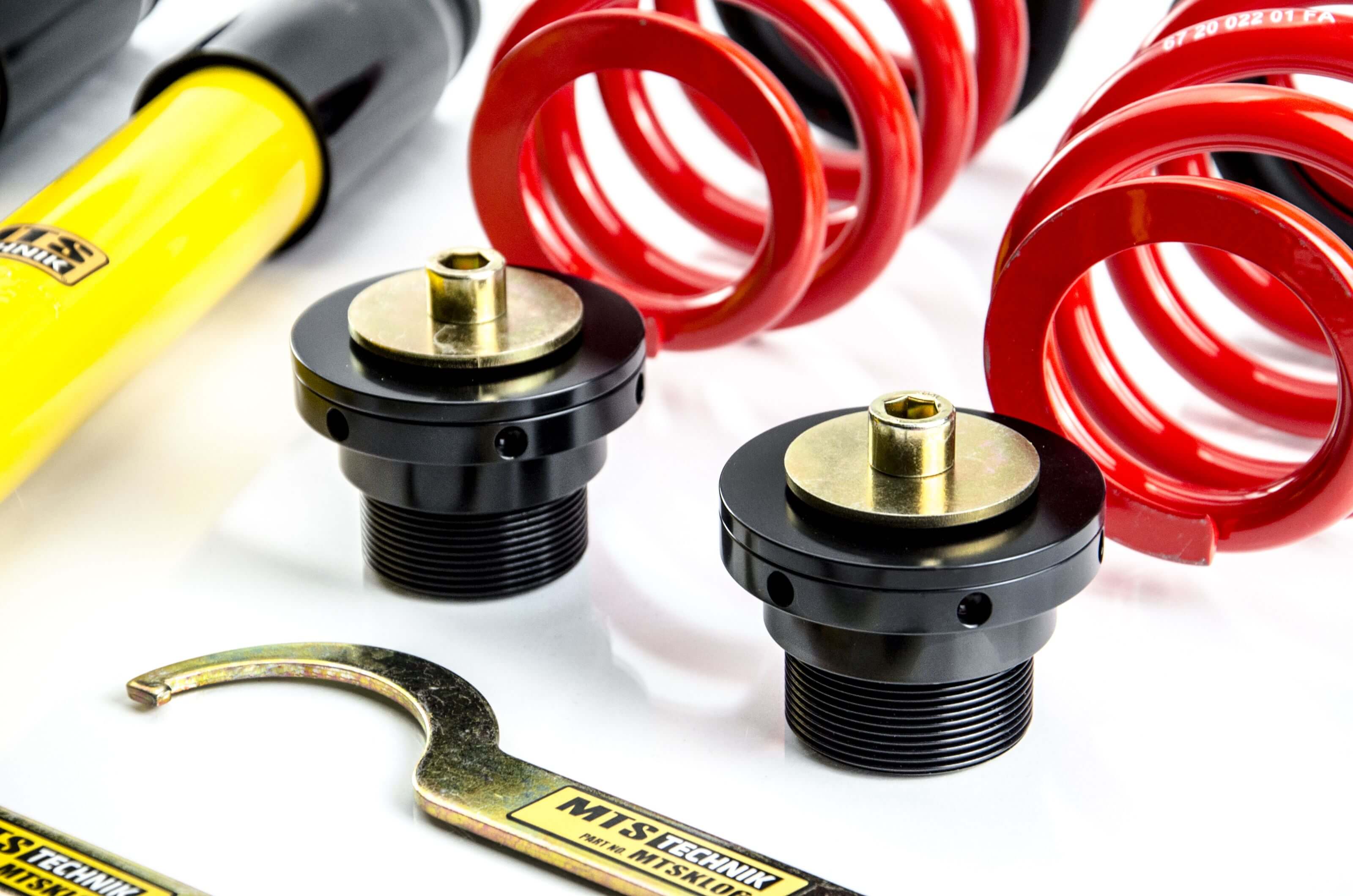 Combinés Filetés MTS Technik BMW Série 8 (E31) — Finition Inox — vue 5 [Inox]