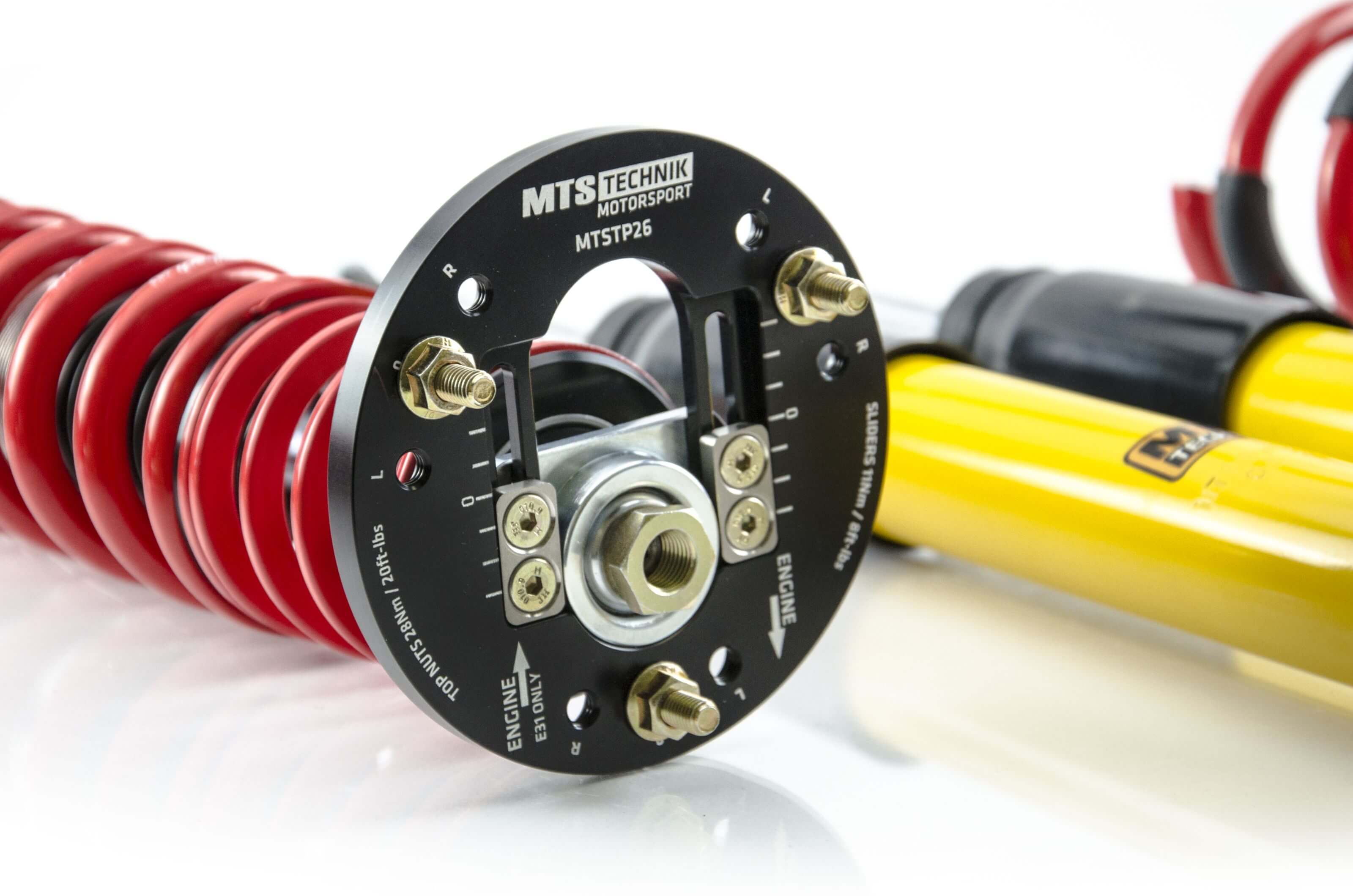 Combinés Filetés MTS Technik BMW Série 8 (E31) — Finition Inox — vue 7 [Inox]