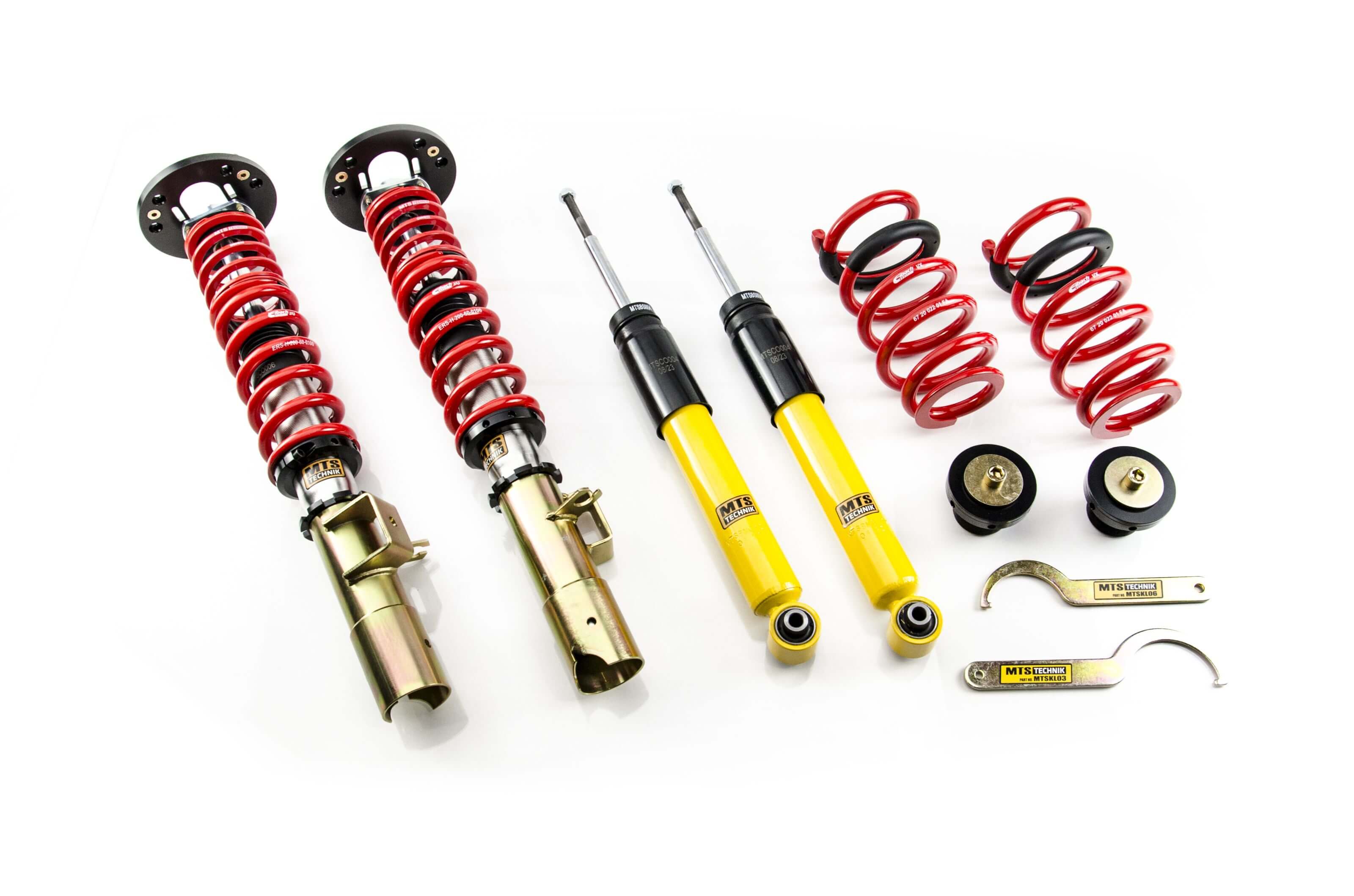 Combinés Filetés MTS Technik BMW Série 8 (E31) — Finition Inox [Inox]