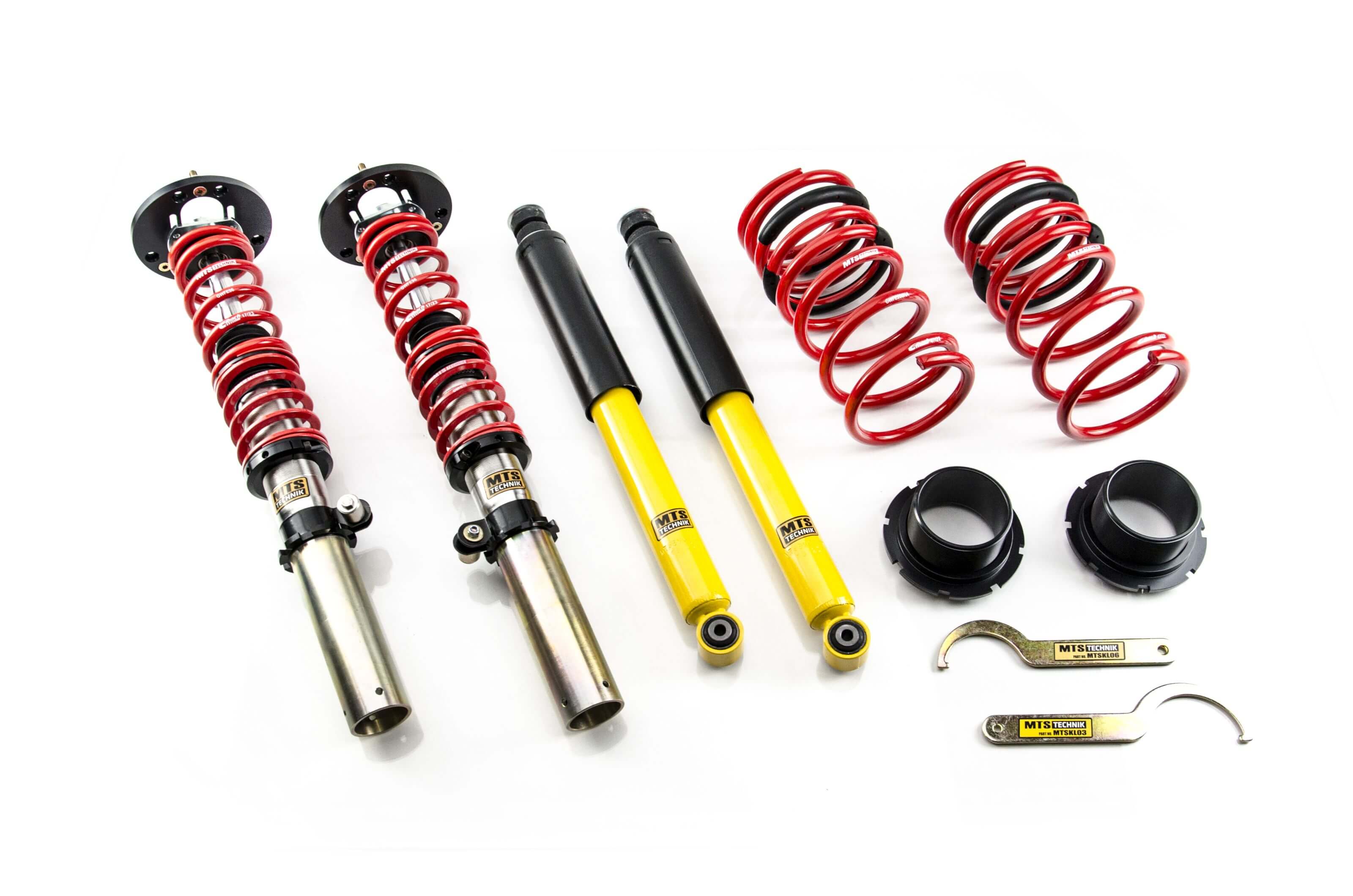 Combinés Filetés MTS Technik BMW Série 1502-2002 (E10) — Finition Inox [Inox]