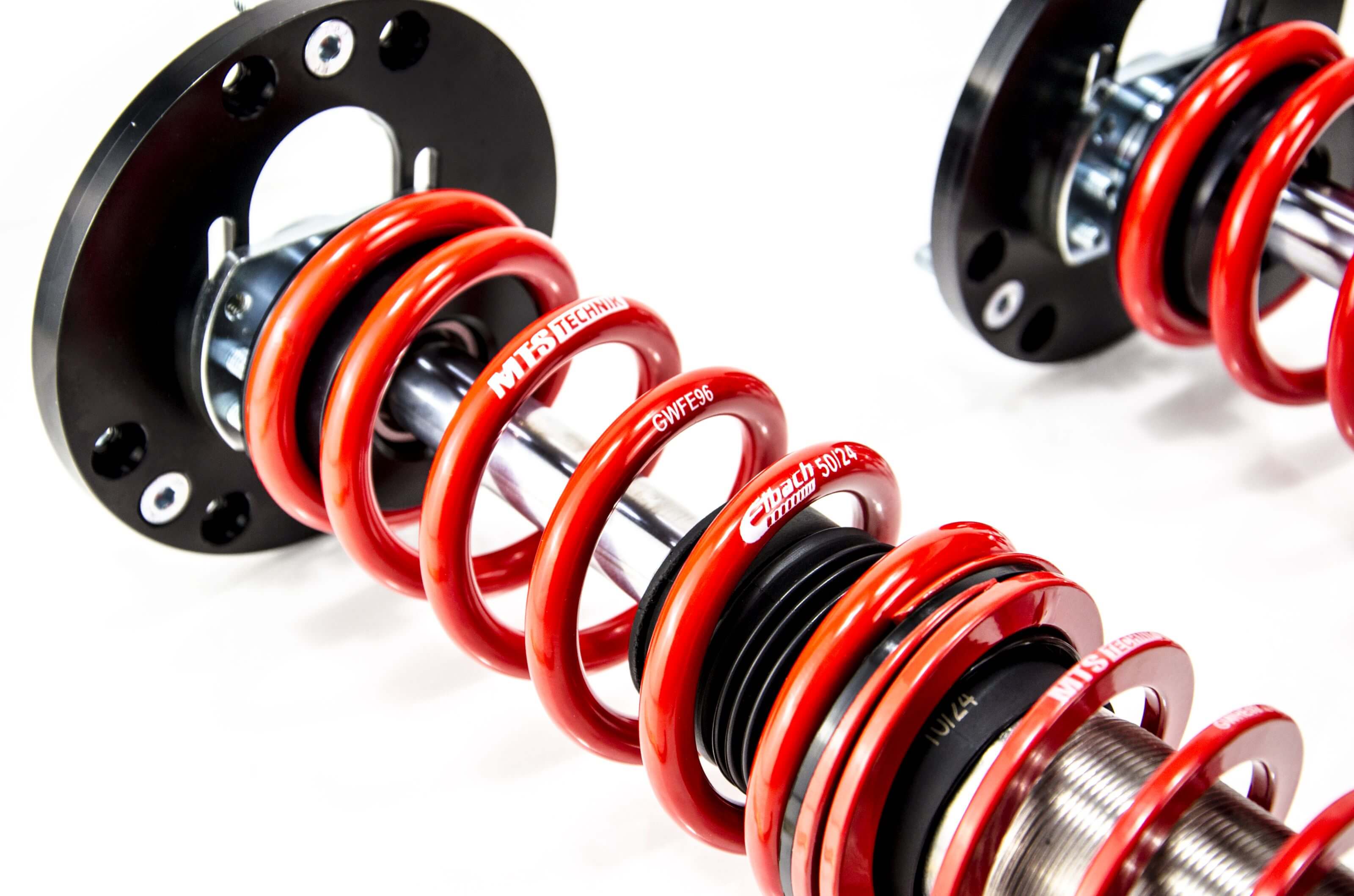 Combinés Filetés MTS Technik BMW Série 5 (E12) — Finition Inox — vue 3 [Inox]