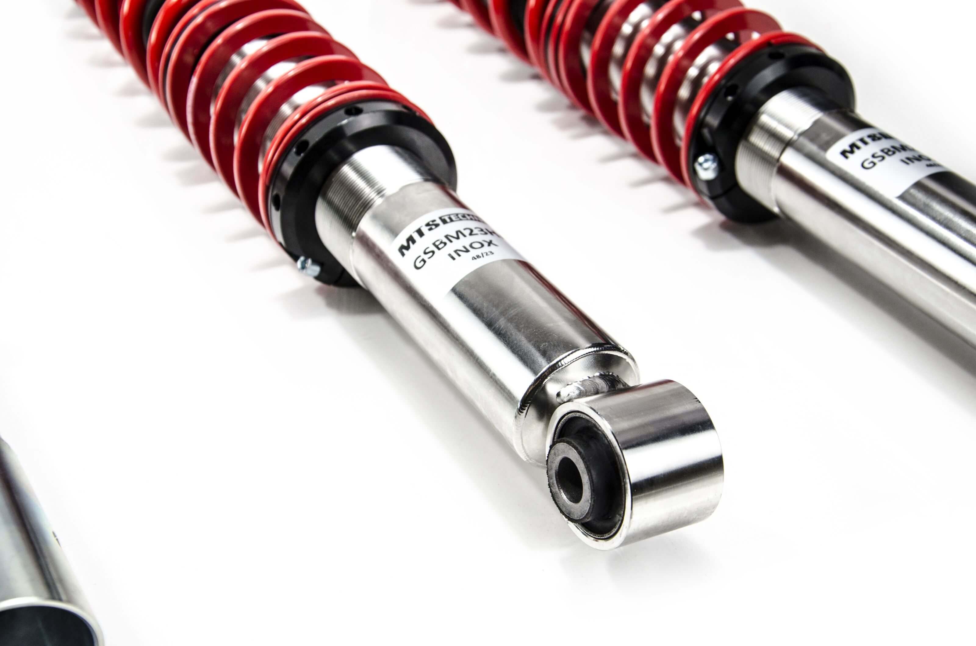 Combinés Filetés MTS Technik BMW Série 5 (E12) — Finition Inox — vue 6 [Inox]