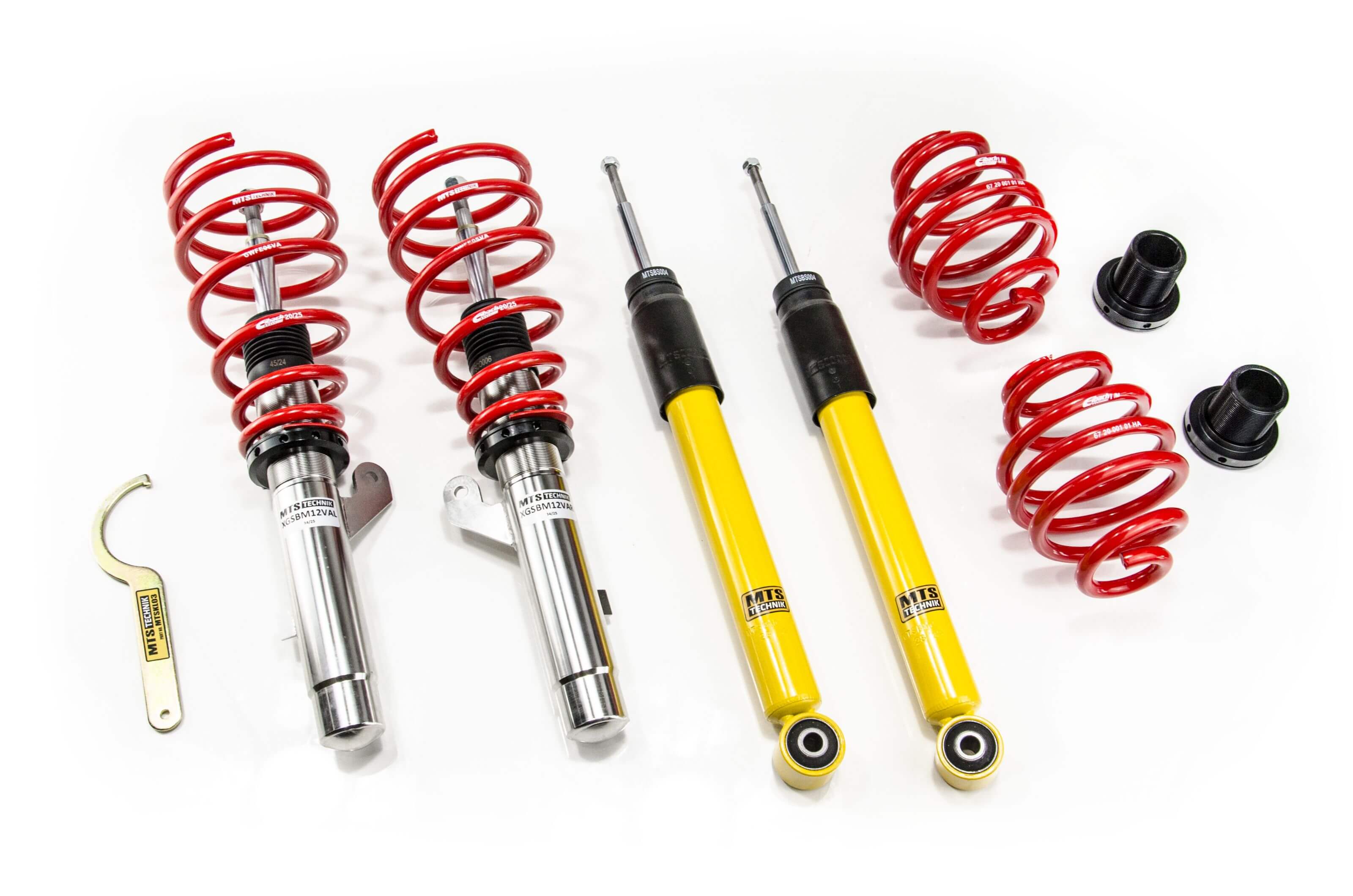 Combinés Filetés MTS Technik BMW Z4 Roadster (E89) — Finition Inox [Inox]
