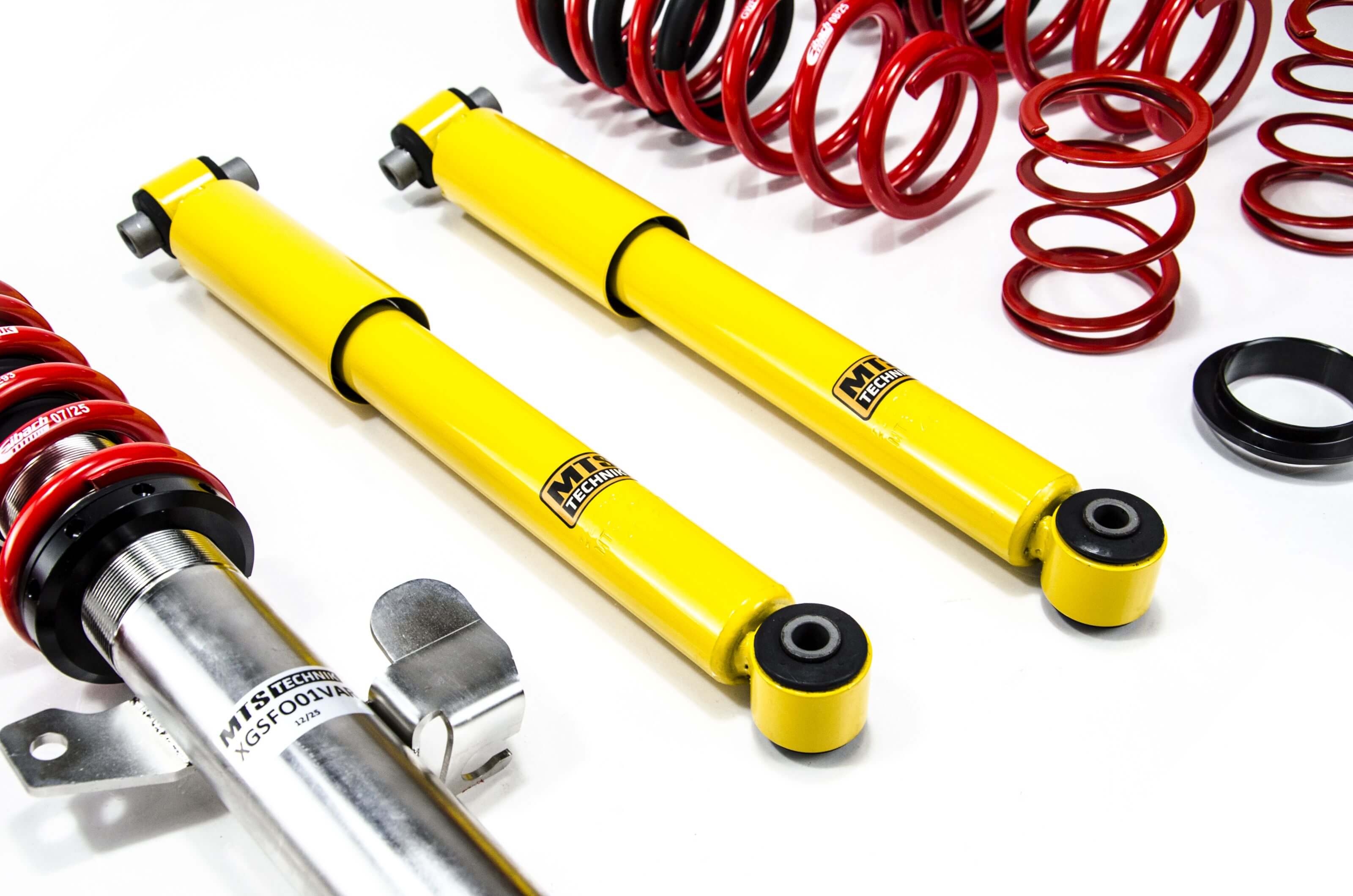 Combinés Filetés MTS Technik Ford Focus II Turnier (DA) — Finition Inox — vue 4 [Inox]