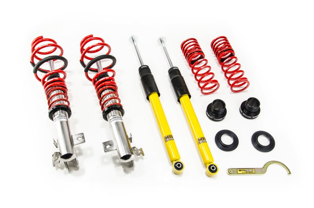 Combinés Filetés MTS Technik Honda Civic VIII (FN/FK) — Finition Inox [Inox]
