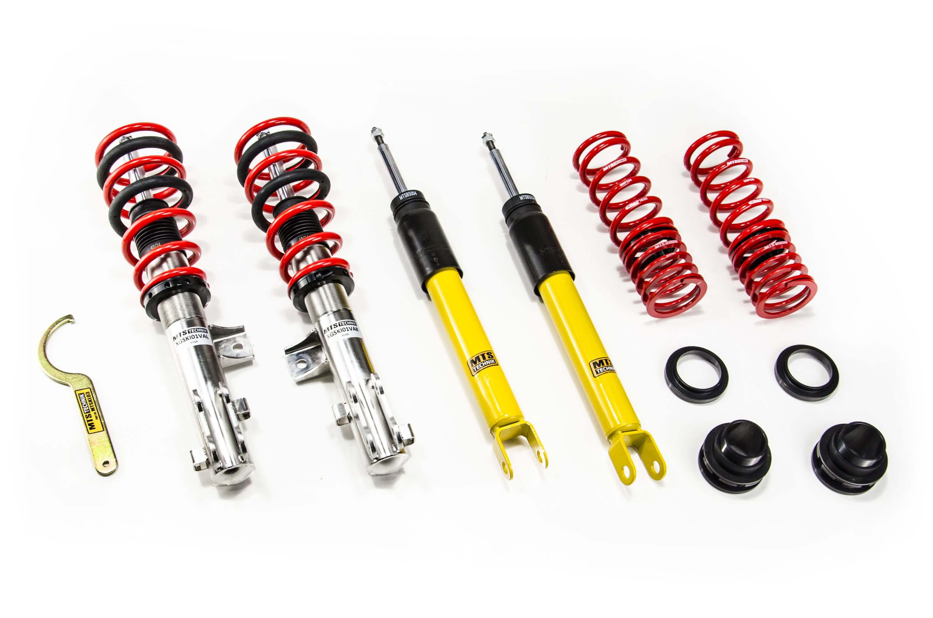 Combinés Filetés MTS Technik Kia Cee'd (JD) — Finition Inox [Inox]