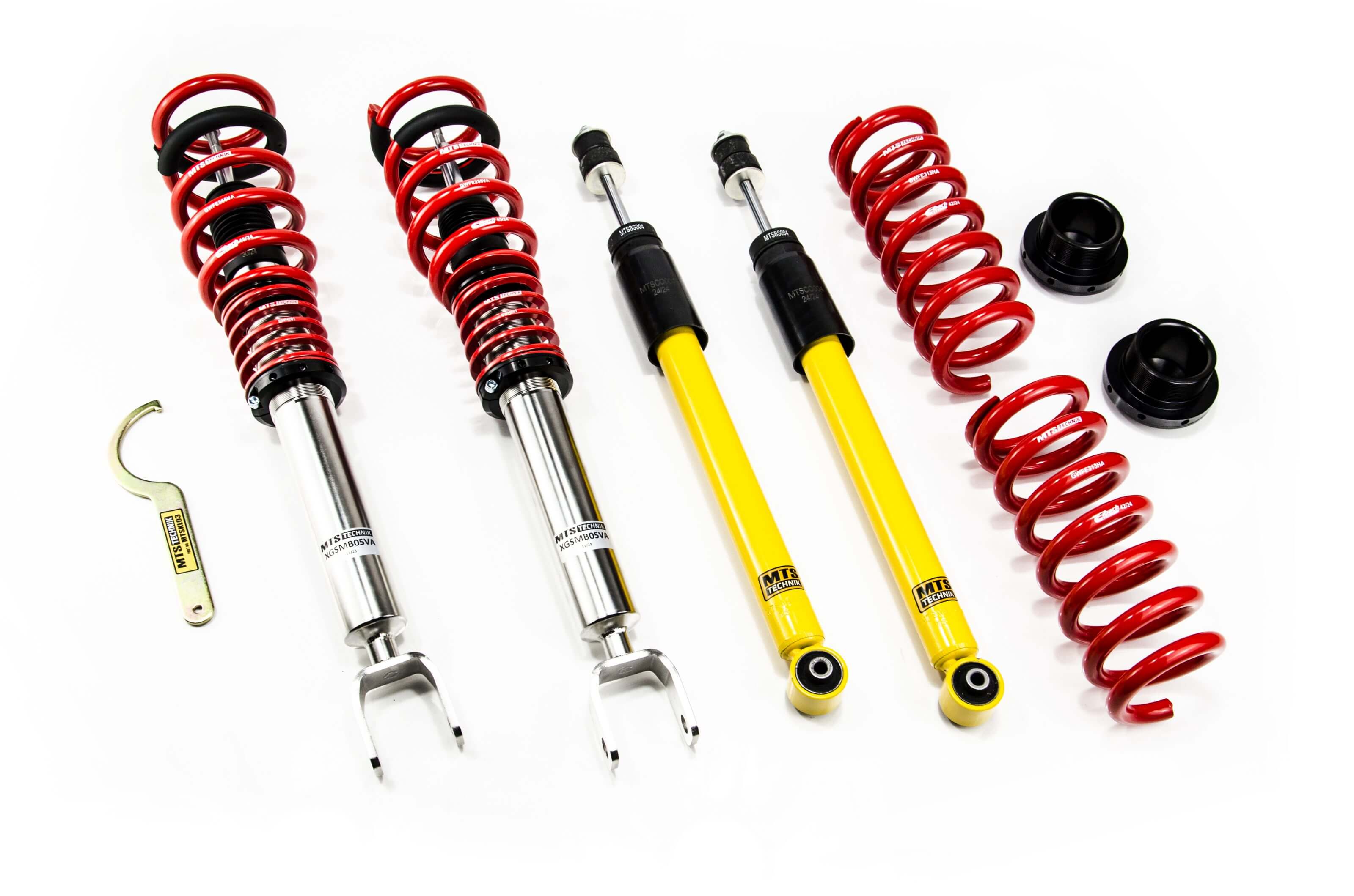 Combinés Filetés MTS Technik Mercedes-Benz Cls (C219) — Finition Inox [Inox]