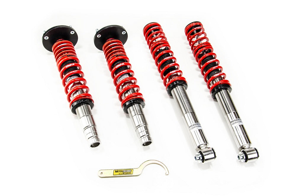 Combinés Filetés MTS Technik Mitsubishi Galant VIII (EA) 4WD — Finition Inox [Inox]
