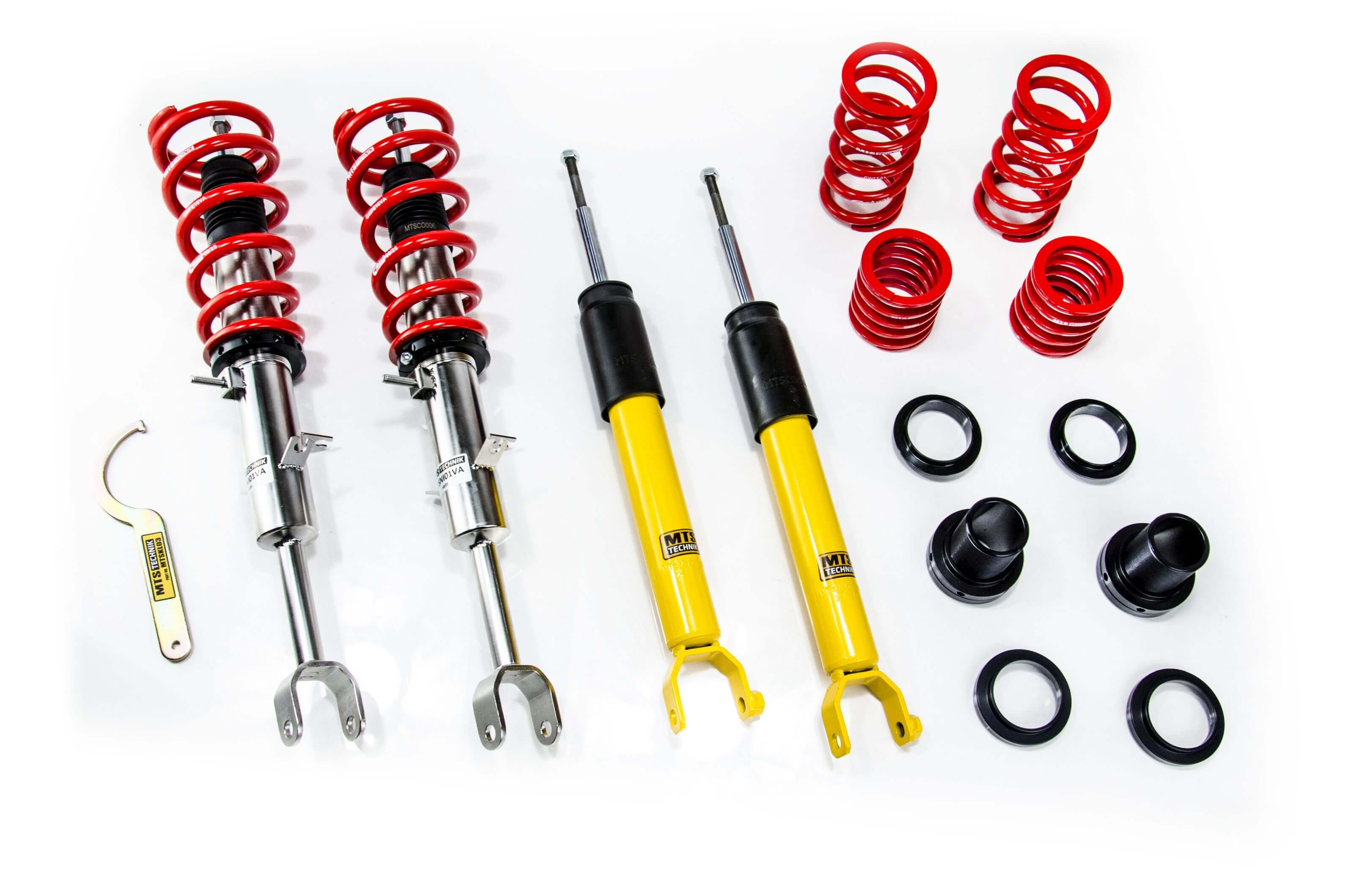 Combinés Filetés MTS Technik Nissan 350z (Z33) — Finition Inox [Inox]
