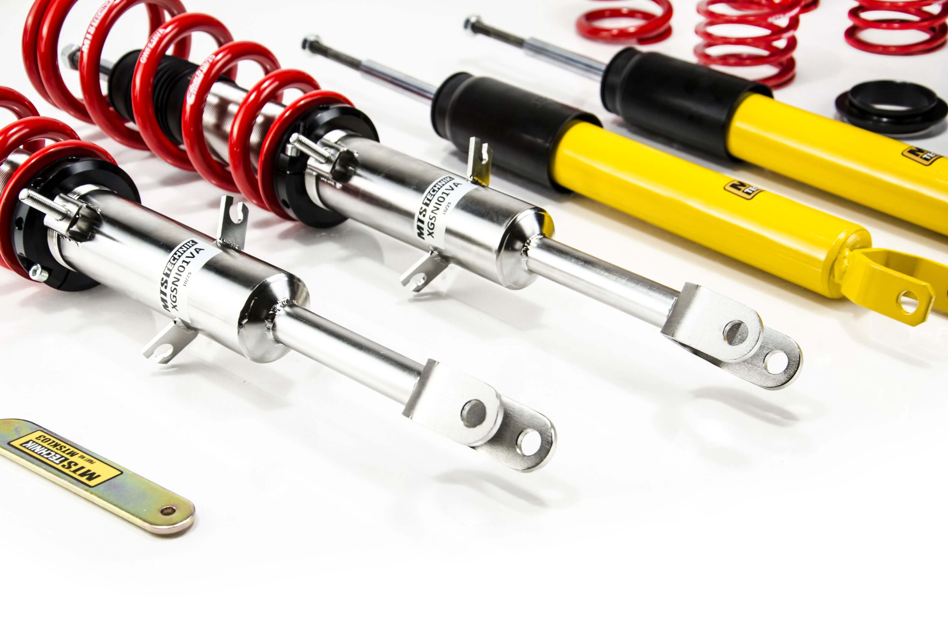 Combinés Filetés MTS Technik Infiniti G (V35) 4x4 — Finition Inox — vue 2 [Inox]