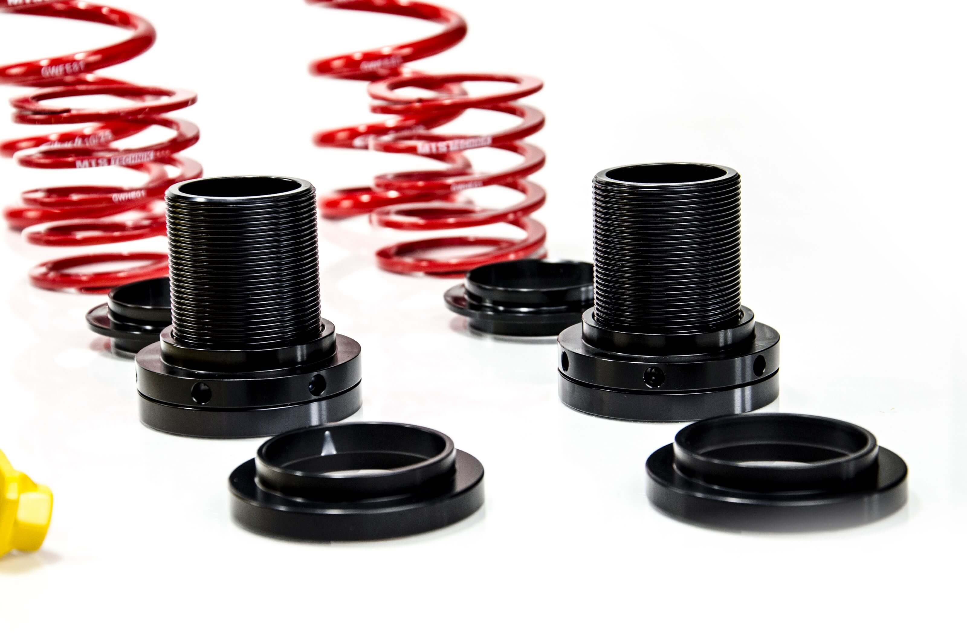 Combinés Filetés MTS Technik Nissan 350z (Z33) — Finition Inox — vue 5 [Inox]