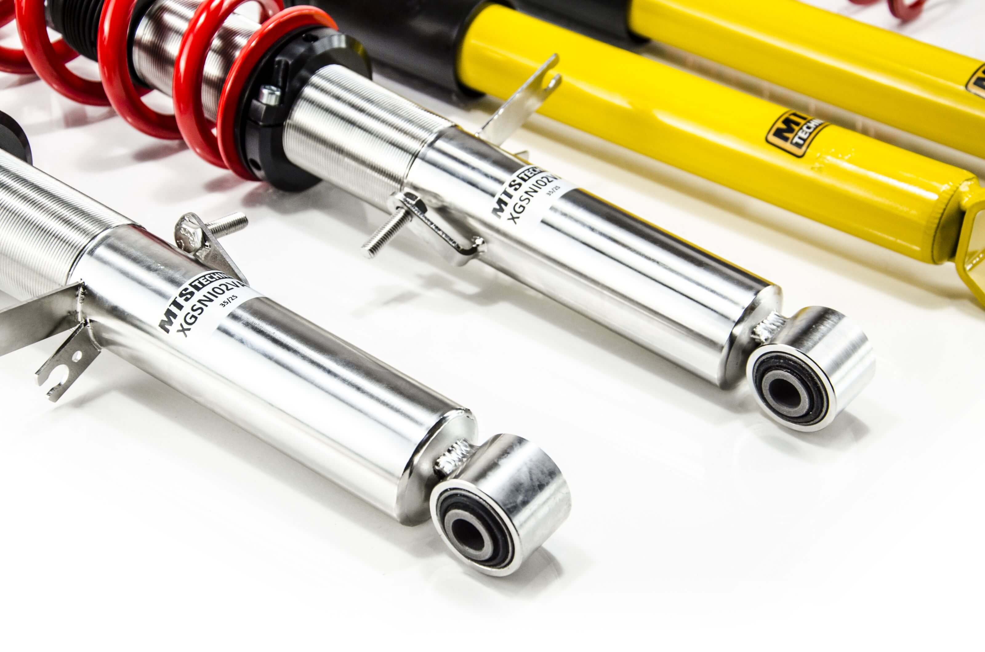 Combinés Filetés MTS Technik Nissan 370z (Z34) — Finition Inox — vue 2 [Inox]