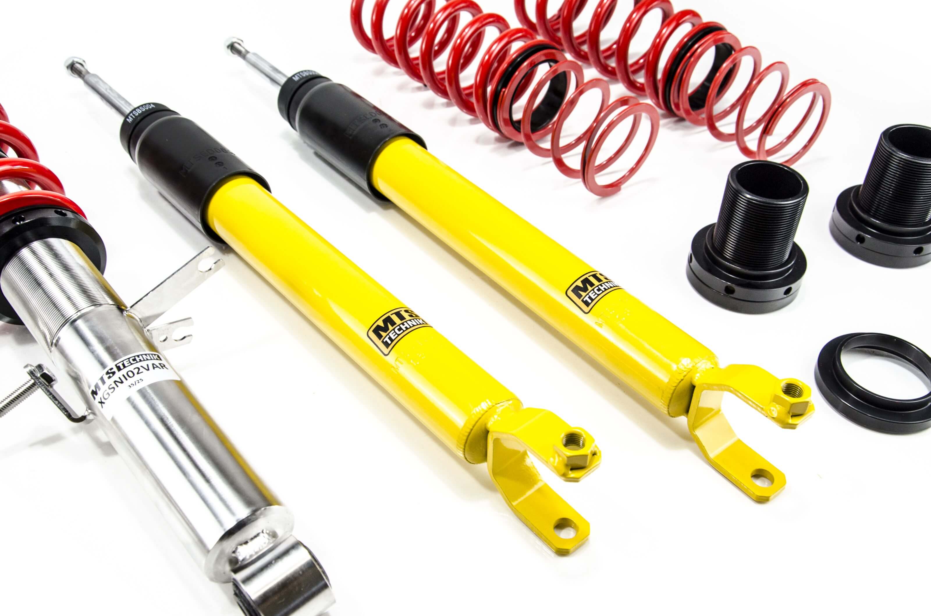 Combinés Filetés MTS Technik Nissan 370z Roadster (Z34) — Finition Inox — vue 4 [Inox]