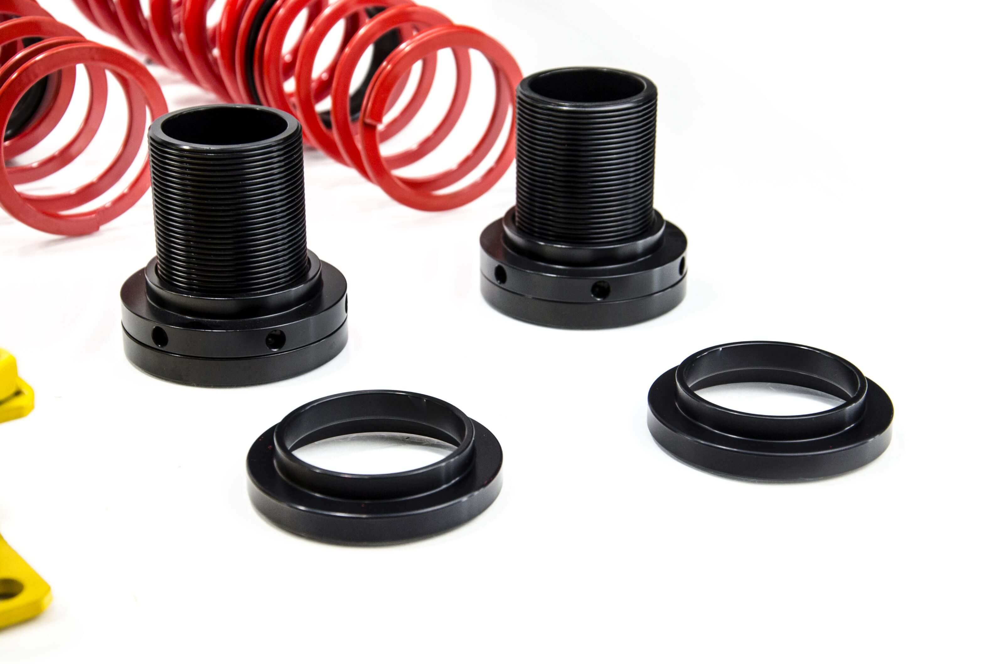 Combinés Filetés MTS Technik Nissan 370z (Z34) — Finition Inox — vue 6 [Inox]