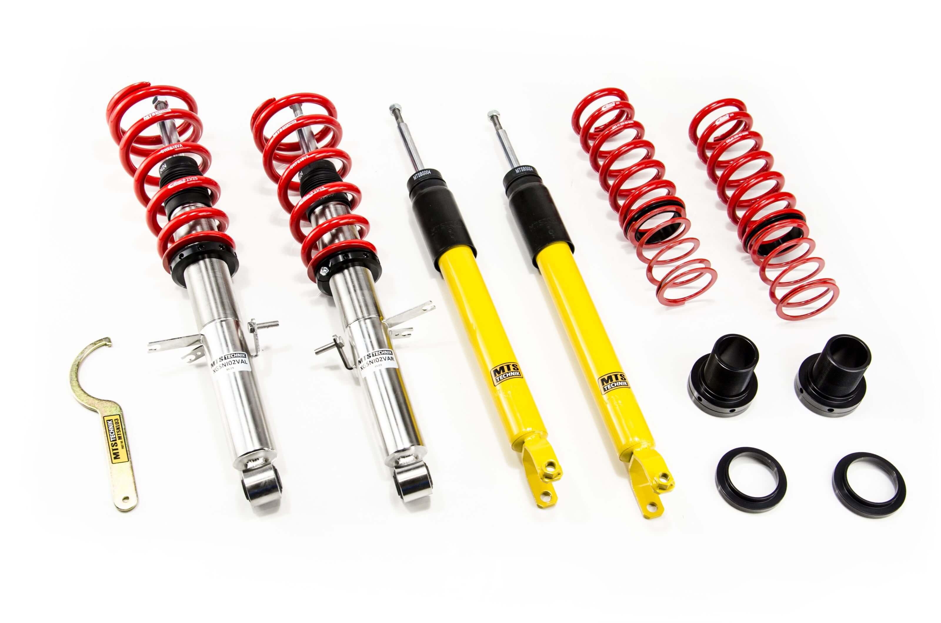 Combinés Filetés MTS Technik Nissan 370z Roadster (Z34) — Finition Inox [Inox]