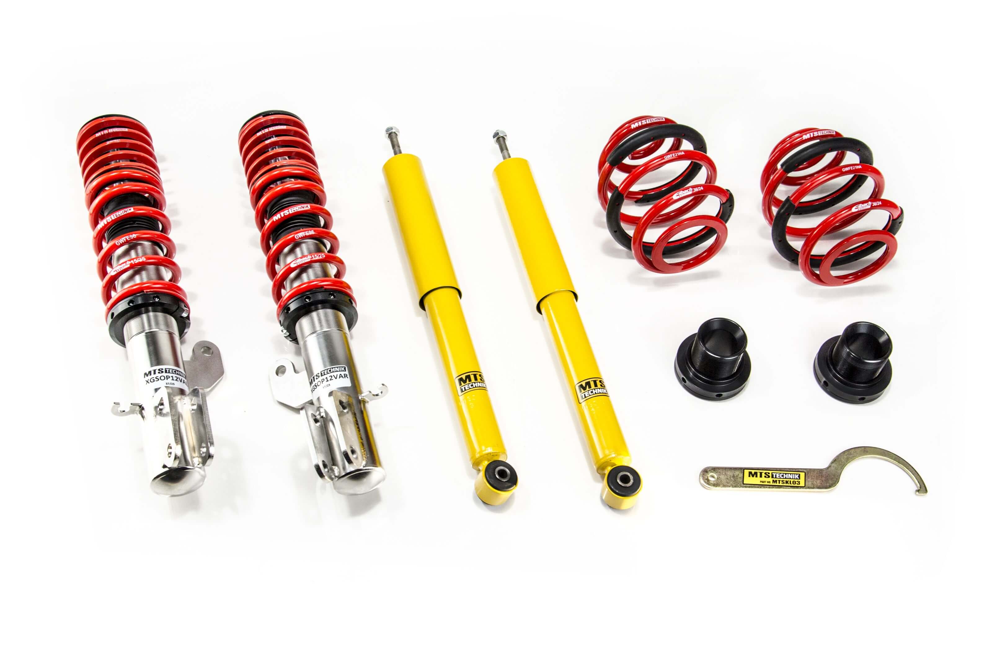 Combinés Filetés MTS Technik Opel Corsa C (X01) — Finition Inox [Inox]