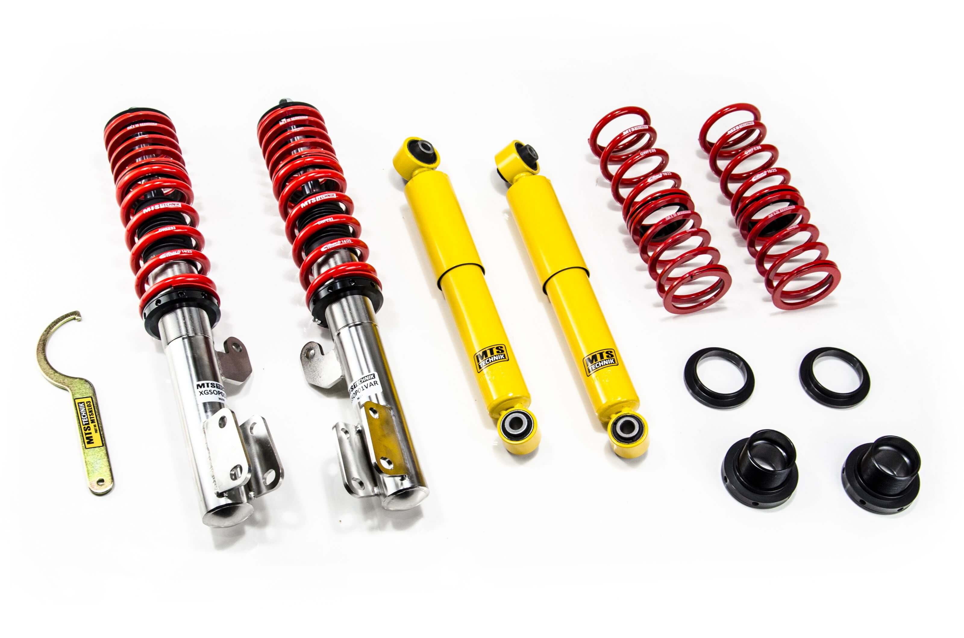 Combinés Filetés MTS Technik Opel Zafira A (T98) — Finition Inox [Inox]