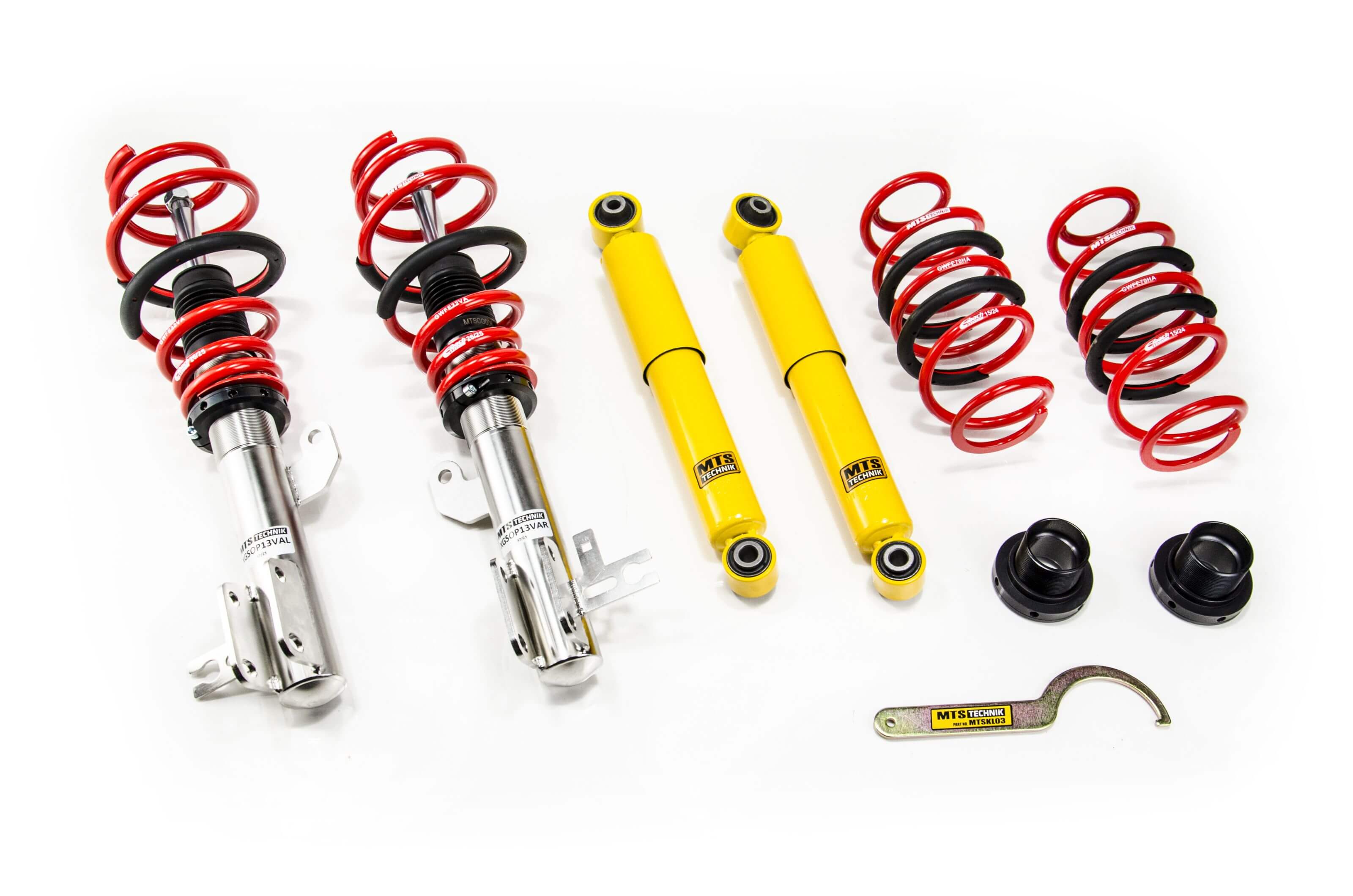 Combinés Filetés MTS Technik Opel Zafira / Zafira Family B (A05) — Finition Inox [Inox]