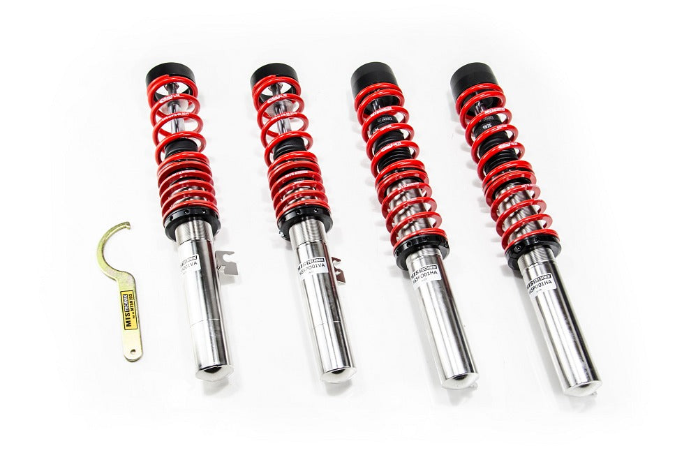 Combinés Filetés MTS Technik Porsche Boxster (986) — Finition Inox [Inox]