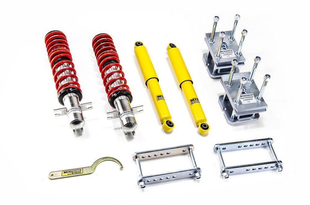 Combinés Filetés MTS Technik Volkswagen Caddy I (14) — Finition Inox [Inox]