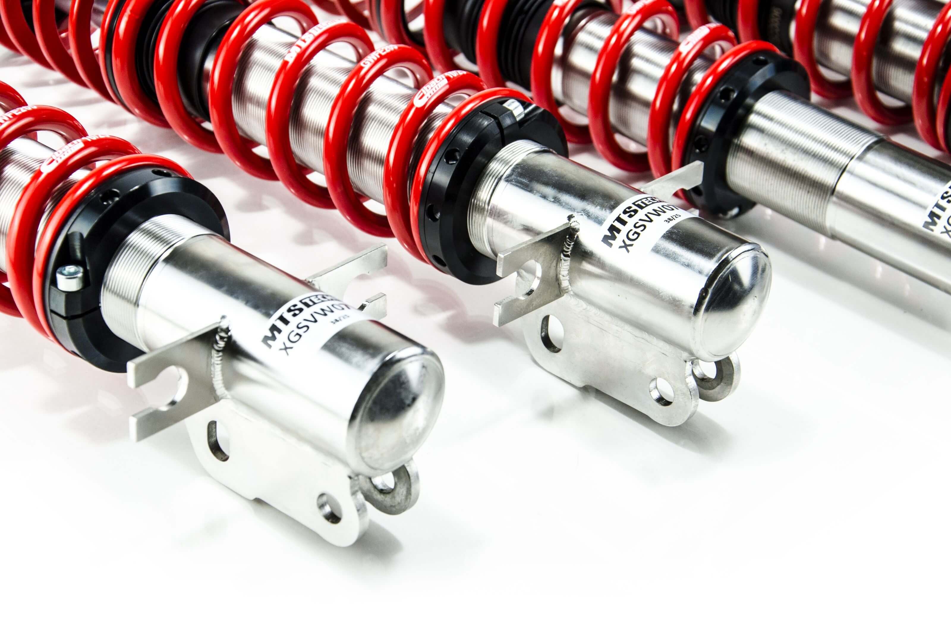 Combinés Filetés MTS Technik Volkswagen Scirocco (53) — Finition Inox — vue 3 [Inox]