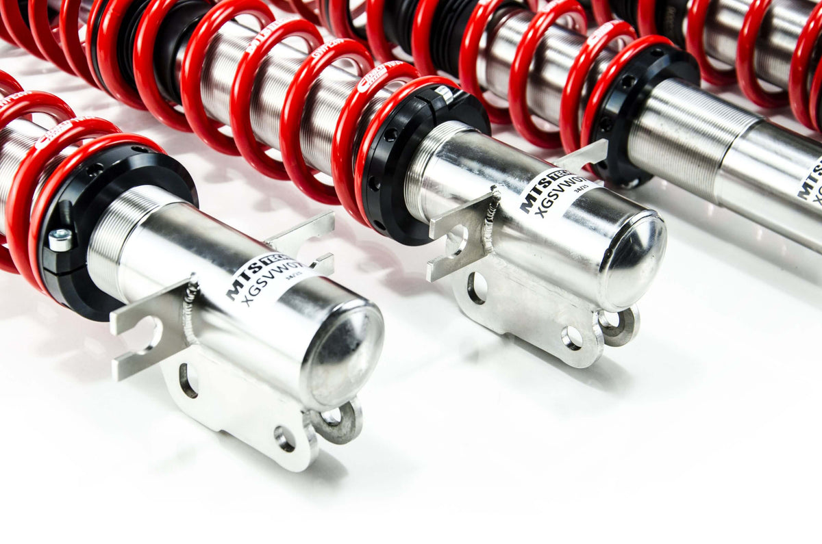 Combinés Filetés MTS Technik Volkswagen Jetta I (16) — Finition Inox — vue 3 [Inox]