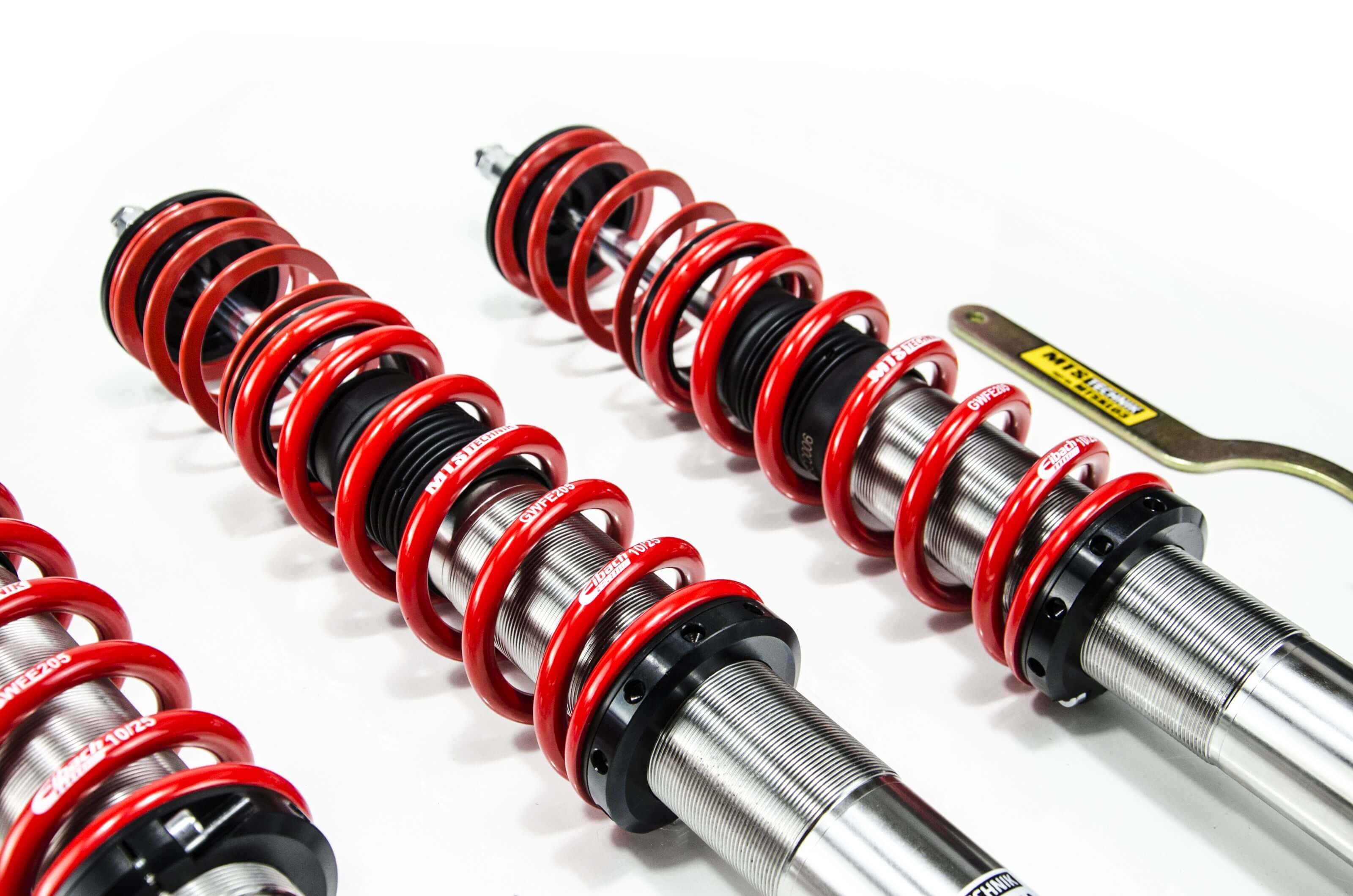Combinés Filetés MTS Technik Volkswagen Golf I (155) — Finition Inox — vue 4 [Inox]
