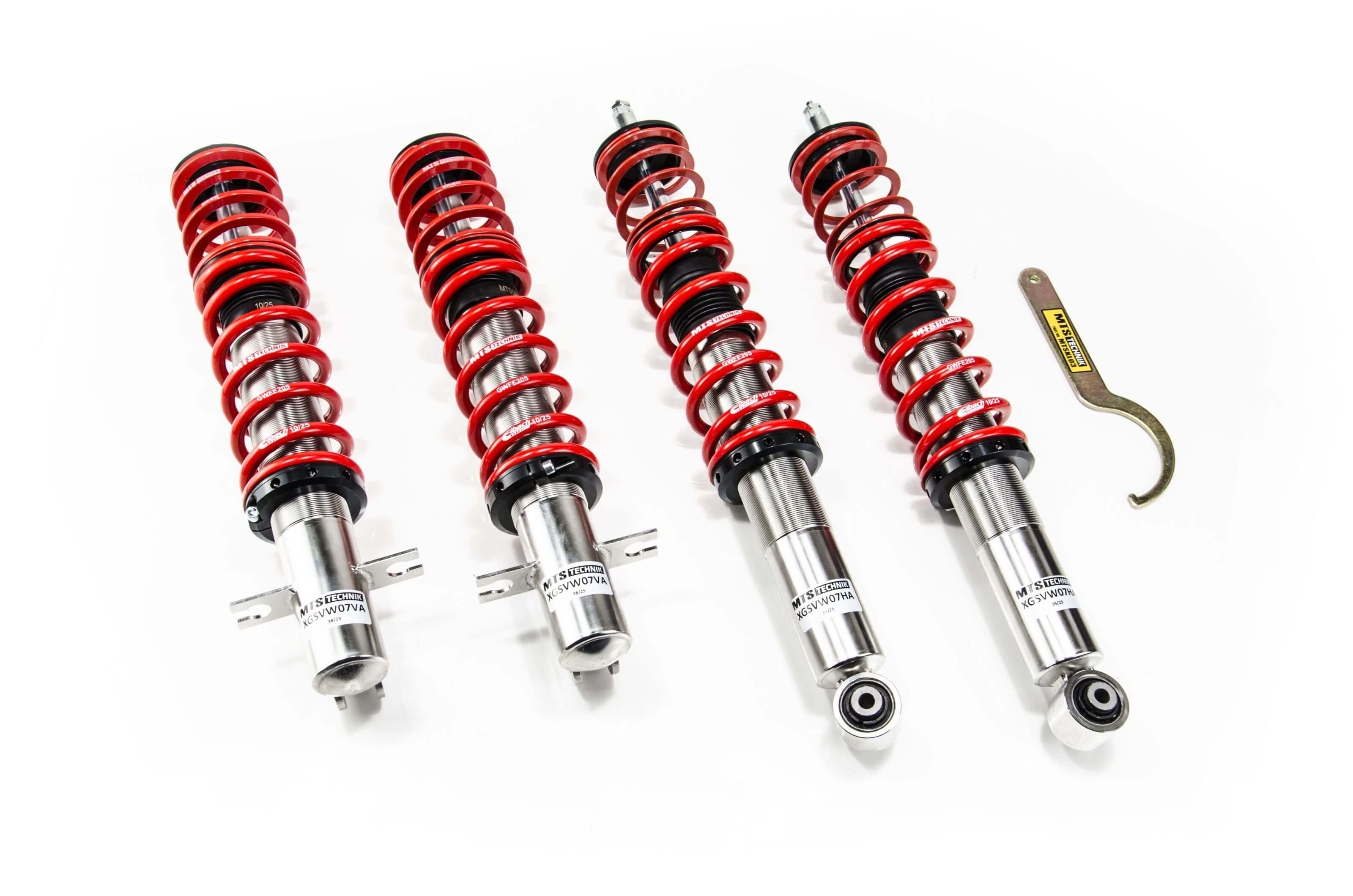 Combinés Filetés MTS Technik Volkswagen Golf I (17) — Finition Inox [Inox]