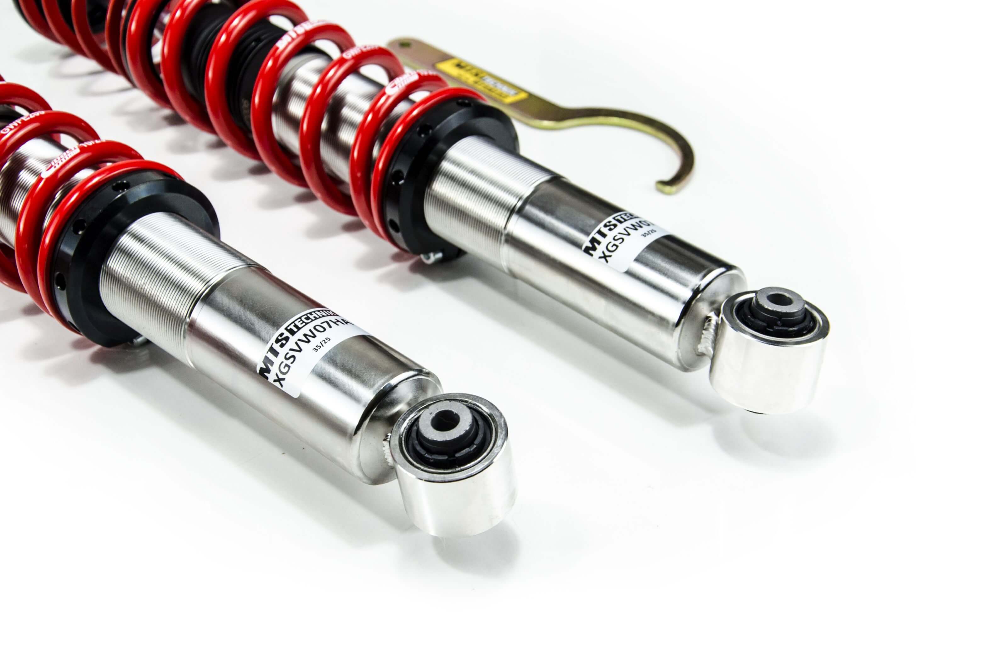 Combinés Filetés MTS Technik Volkswagen Golf I (155) — Finition Inox — vue 5 [Inox]
