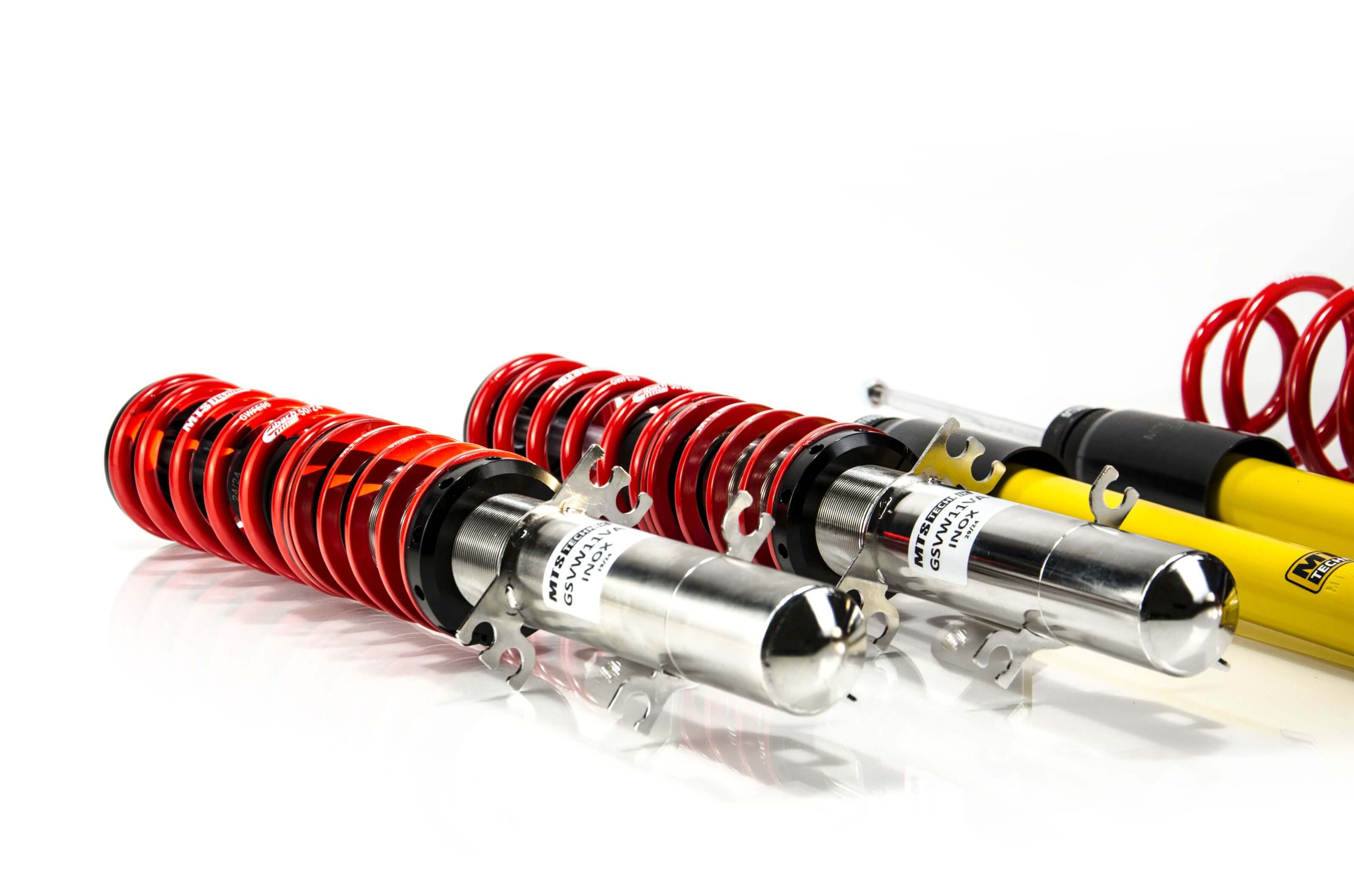 Combinés Filetés MTS Technik Volkswagen Golf IV (1J) — Finition Inox — vue 2 [Inox]