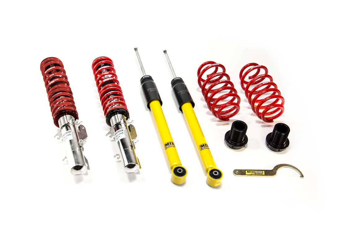 Combinés Filetés MTS Technik Audi TT (8N) — Finition Inox [Inox]