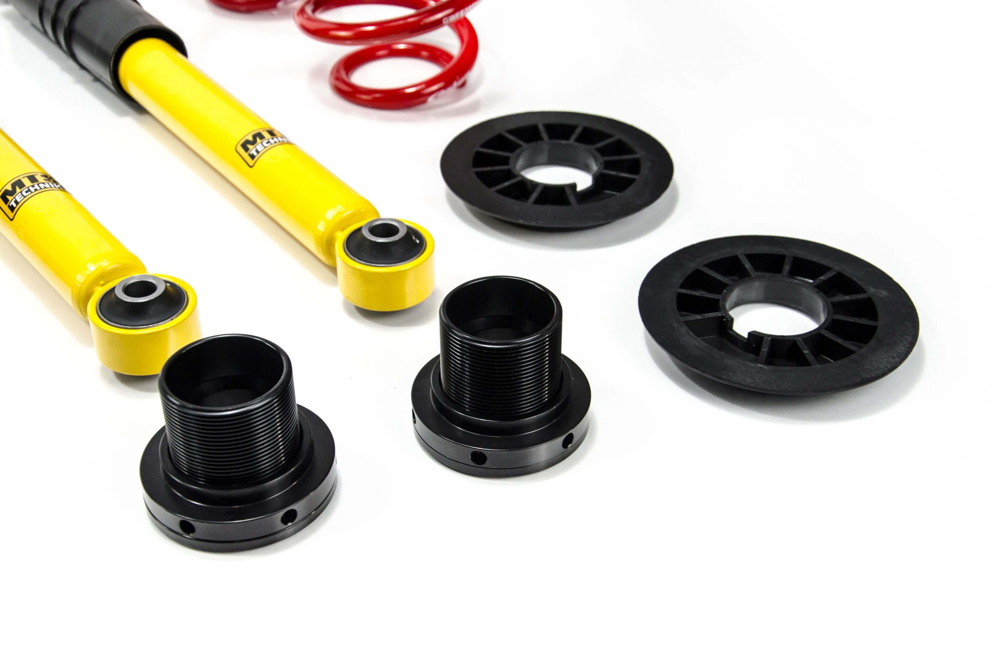 Combinés Filetés MTS Technik Skoda Octavia I (1U) 4x4 — Finition Inox — vue 7 [Inox]