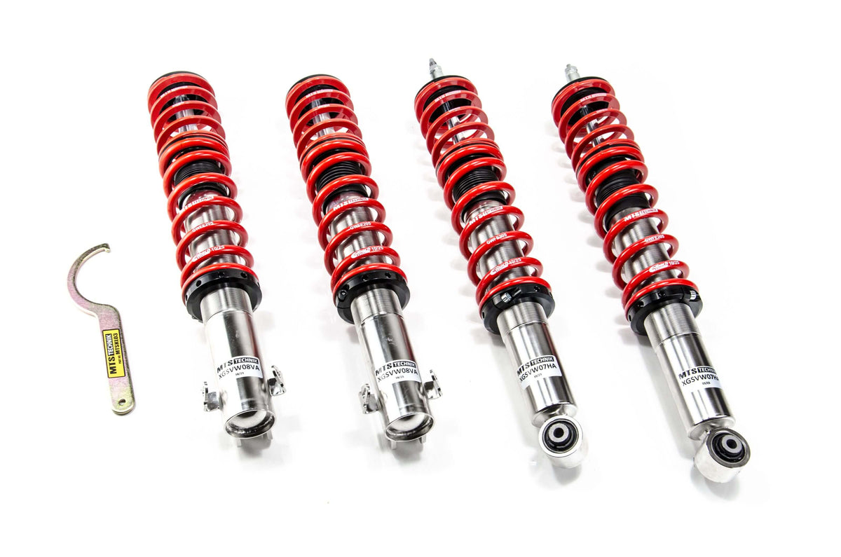 Combinés Filetés MTS Technik Volkswagen Polo III Classic (6V) — Finition Inox [Inox]