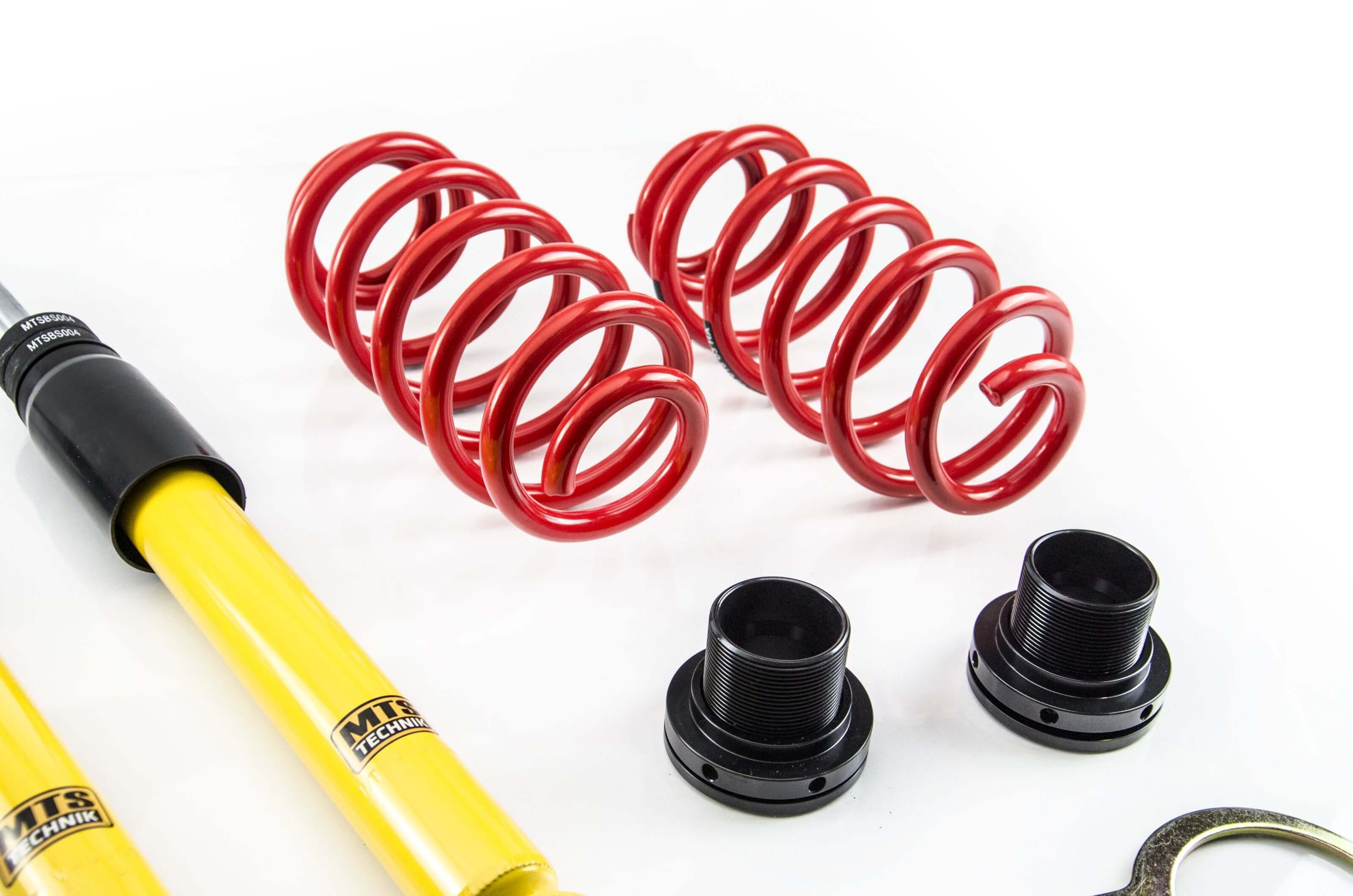 Combinés Filetés MTS Technik Seat Altea (5P) 4x4 — Finition Inox — vue 4 [Inox]