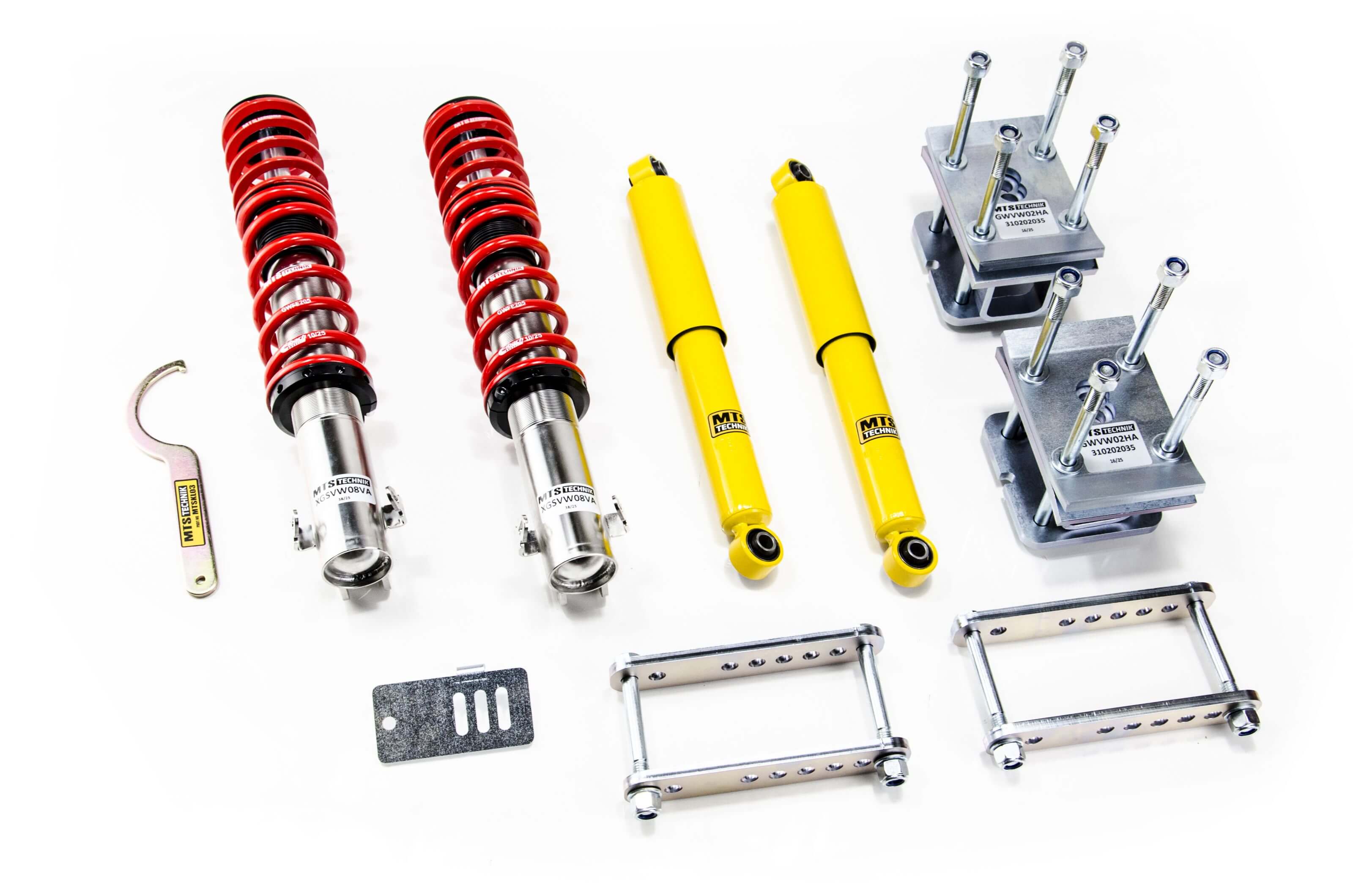 Combinés Filetés MTS Technik Seat Inca (6K) — Finition Inox [Inox]