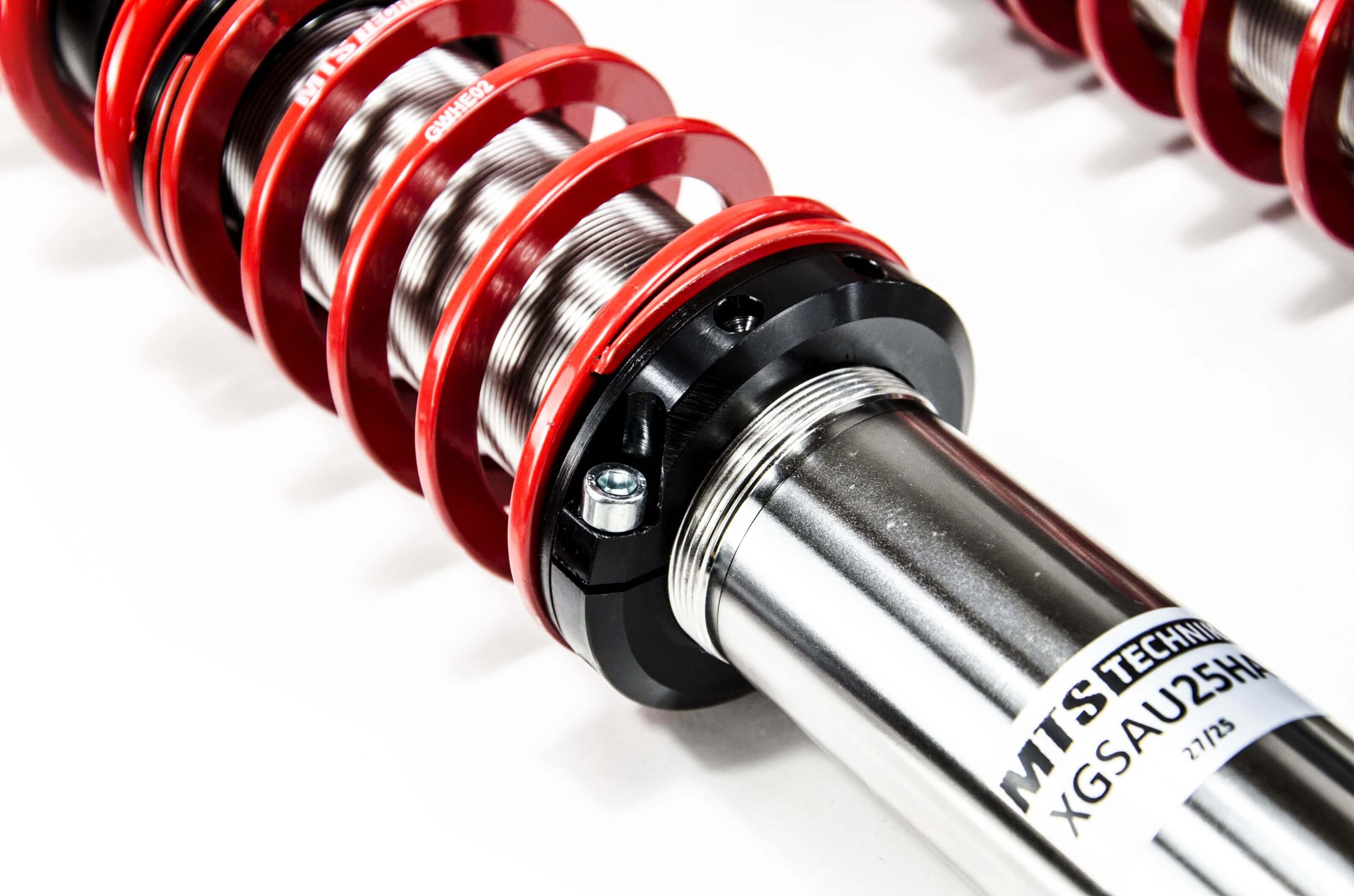 Combinés Filetés MTS Technik Volkswagen Passat B2 (32B) — Finition Inox — vue 6 [Inox]
