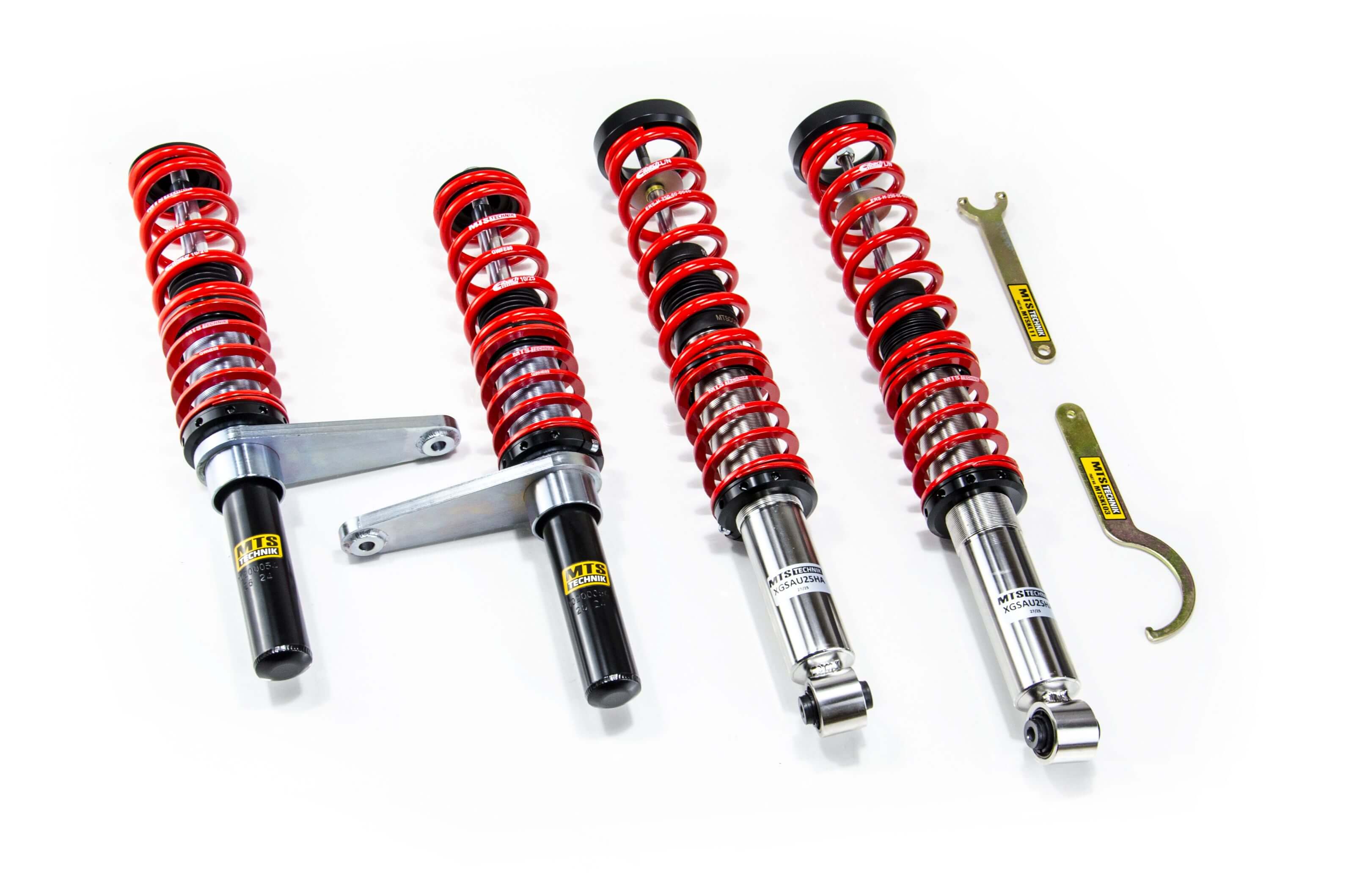 Combinés Filetés MTS Technik Audi 80 B2 (81/85) — Finition Inox [Inox]