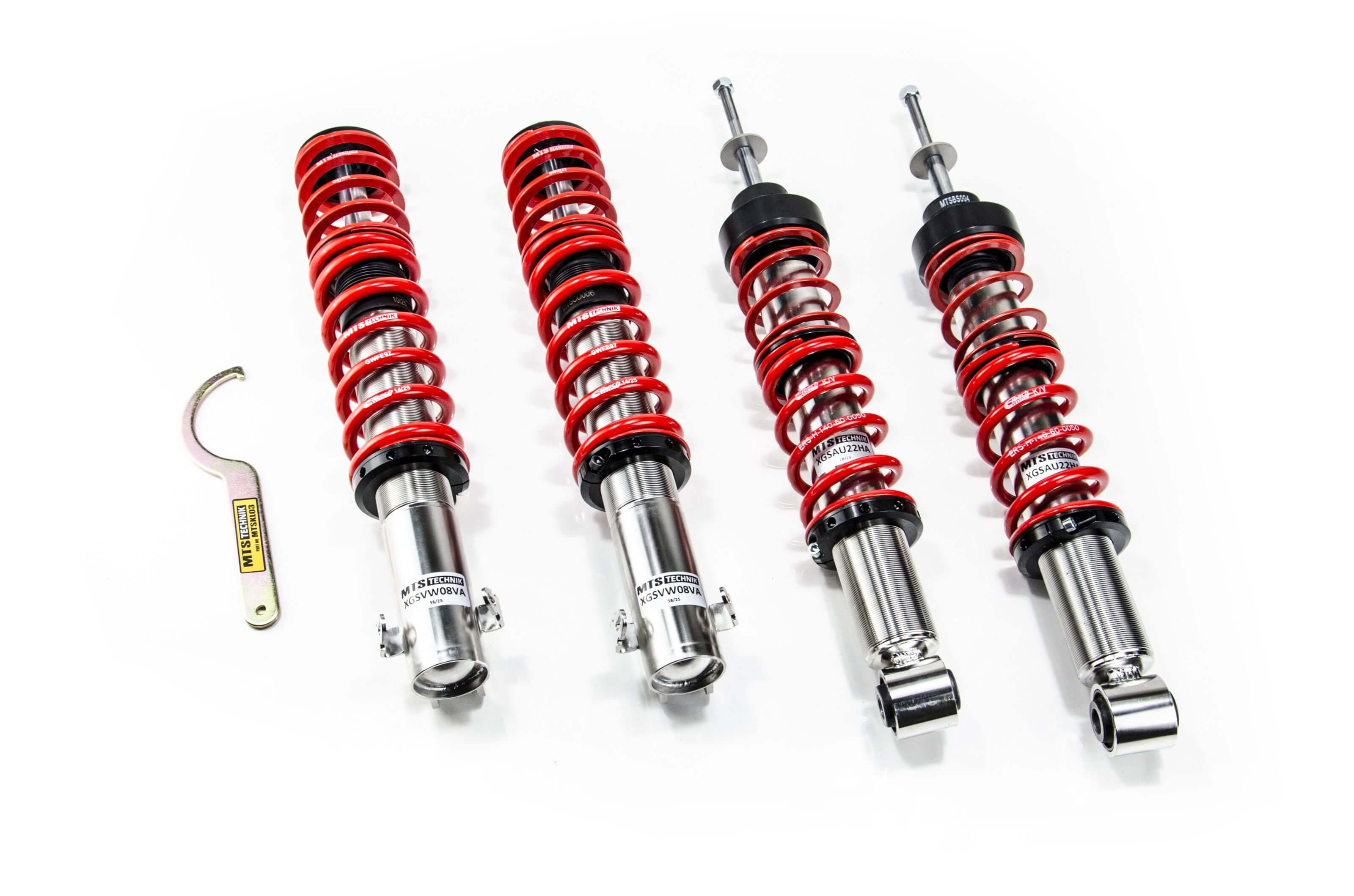 Combinés Filetés MTS Technik Volkswagen Golf III Variant (1H) — Finition Inox [Inox]