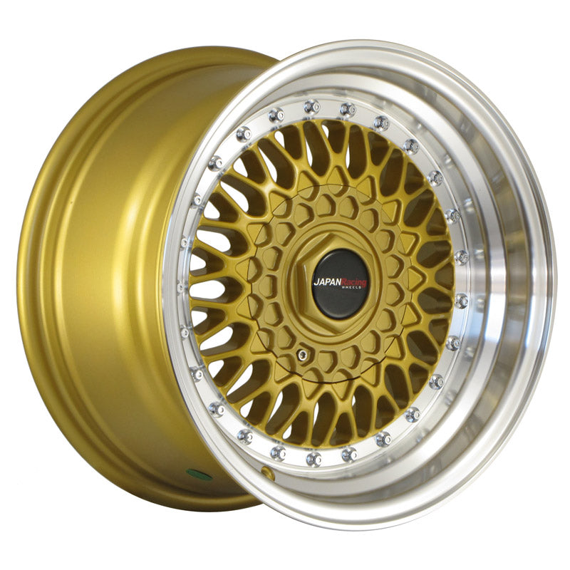 Japan Racing JR-9 15x8" 4x100/114.3 ET15, Or / Doré