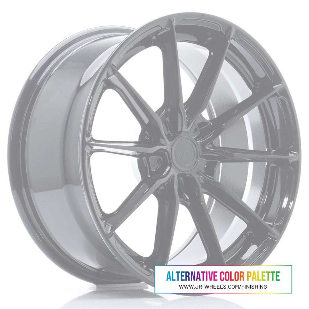 Japan Racing JR-37 17x8" (5 trous - sur mesure) ET20-40, Couleur Personnalisée
