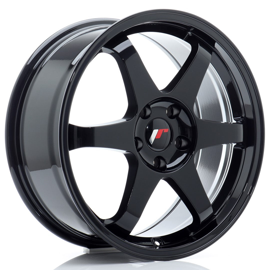 Japan Racing JR-3 18x8" 5x114.3 ET40, Noir Brillant