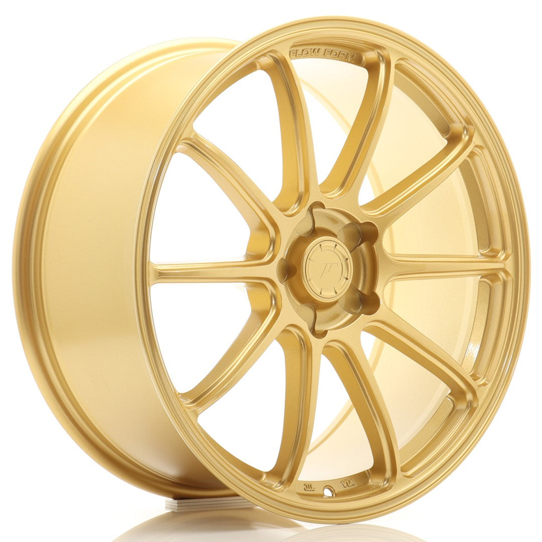 Japan Racing SL-04 Super Light 19x8.5" (5 trous - sur mesure) ET20-45, Doré