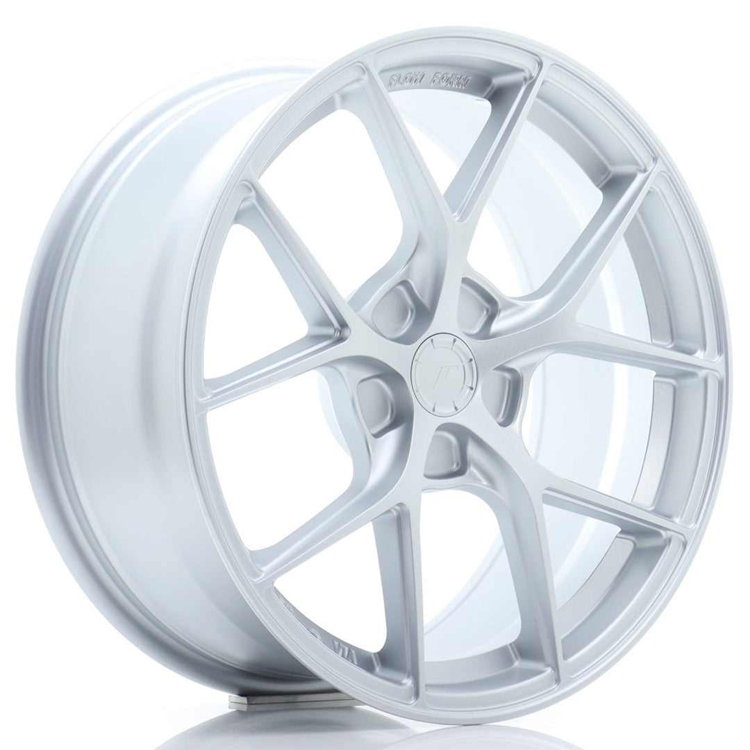 Japan Racing SL-01 Super Light 18x8" (5 trous - sur mesure) ET20-40, Gris Argenté